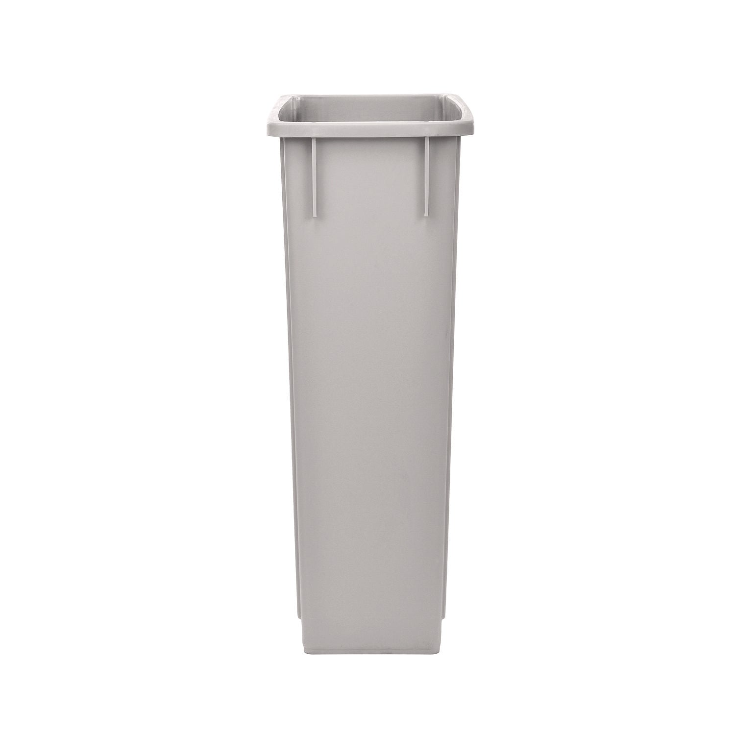 Slim 23 Gallon Indoor Trash Can, Plastic, Gray Alpine Industries Flipcost