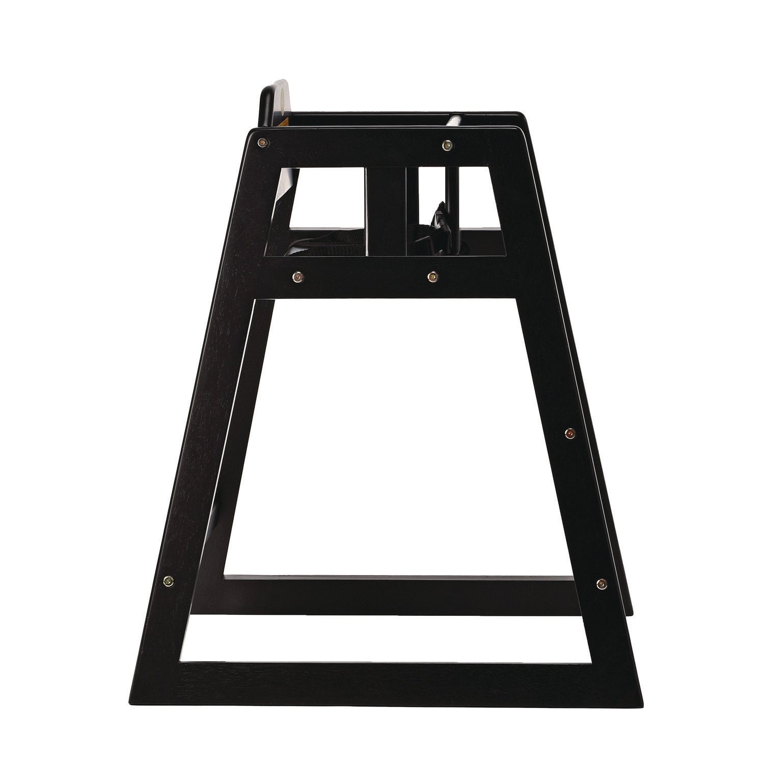 Wooden Stackable High Chair, Supports Up to 50 lb, 29.02" h, Espresso Alpine Industries Flipcost