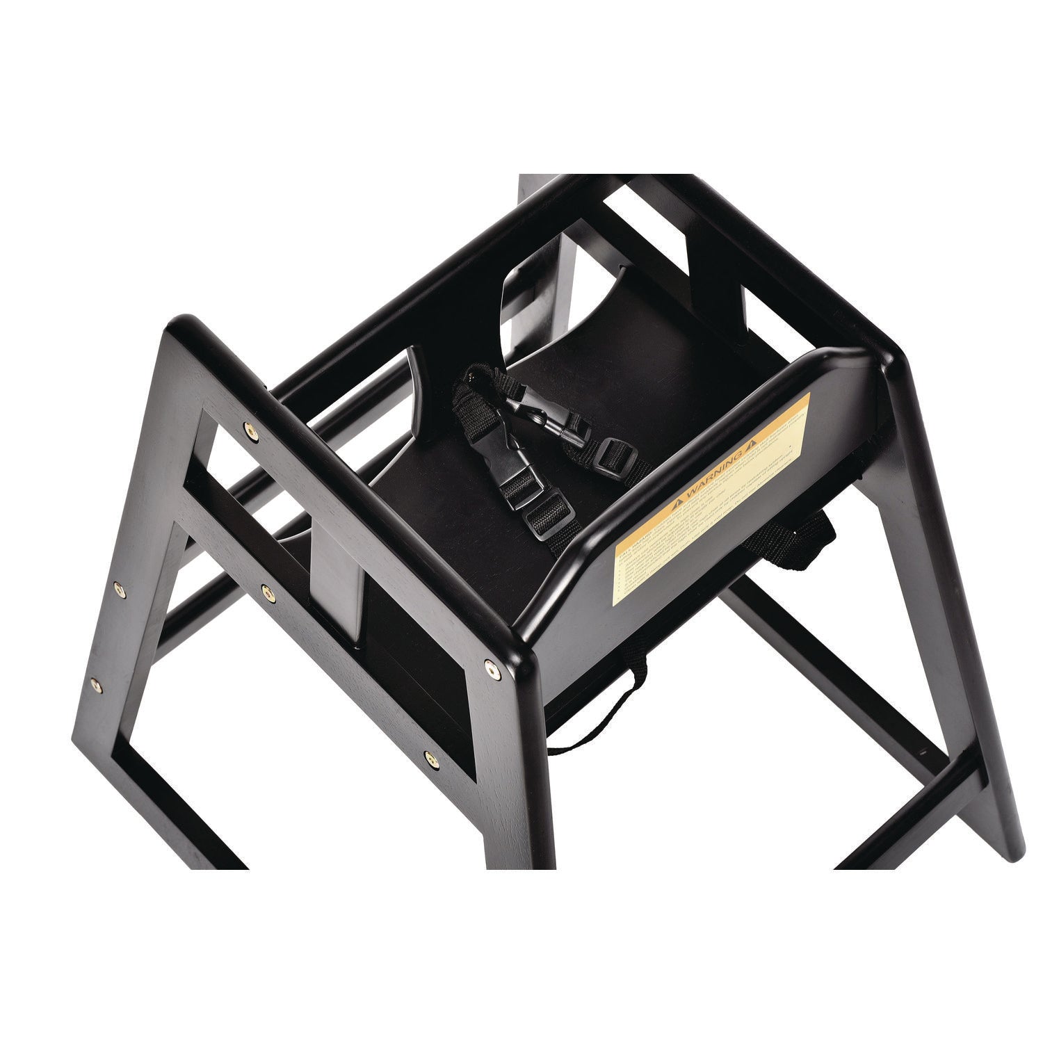 Wooden Stackable High Chair, Supports Up to 50 lb, 29.02" h, Espresso Alpine Industries Flipcost