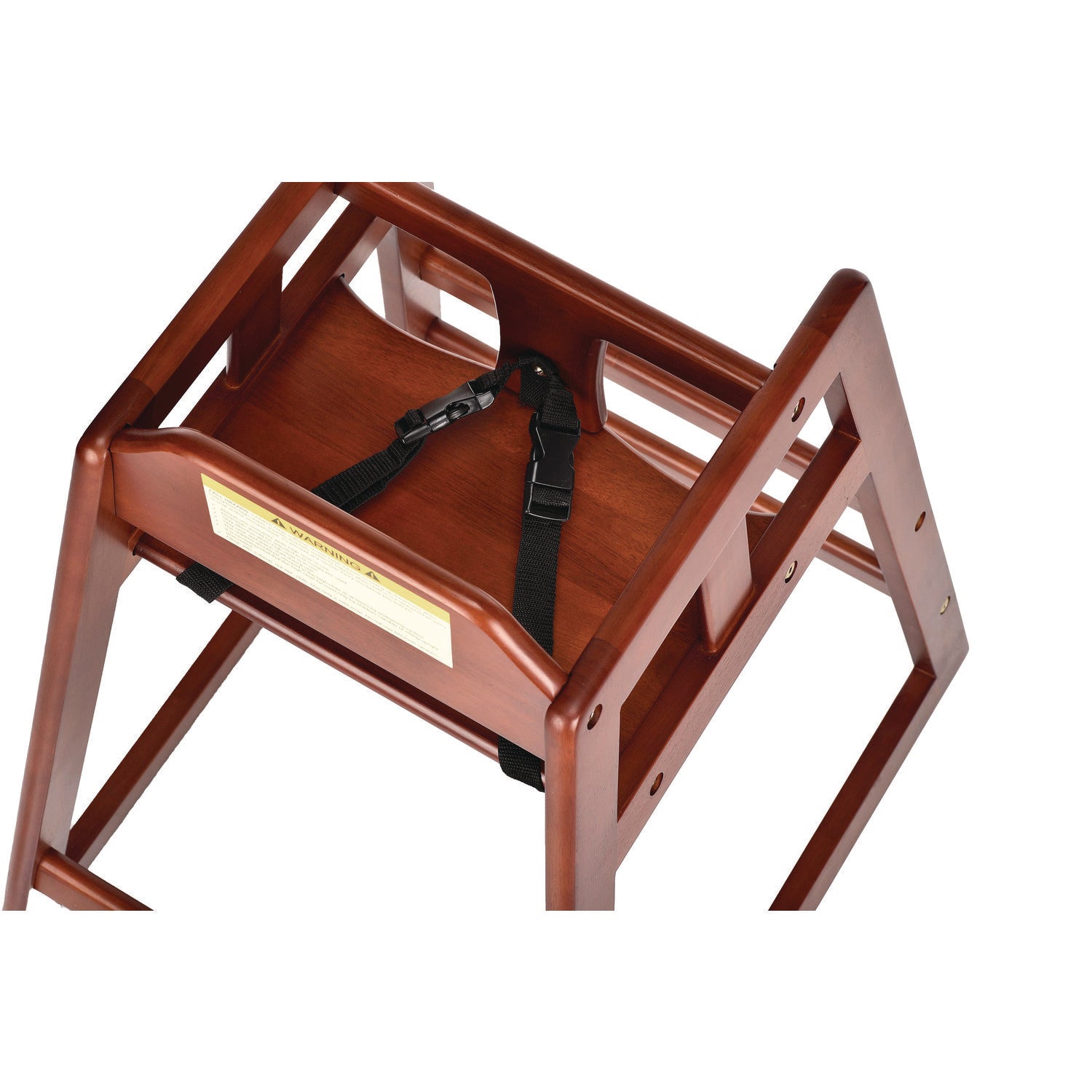 Wooden Stackable High Chair, Supports Up to 50 lb, 29.02" h, Mahogany Alpine Industries Flipcost