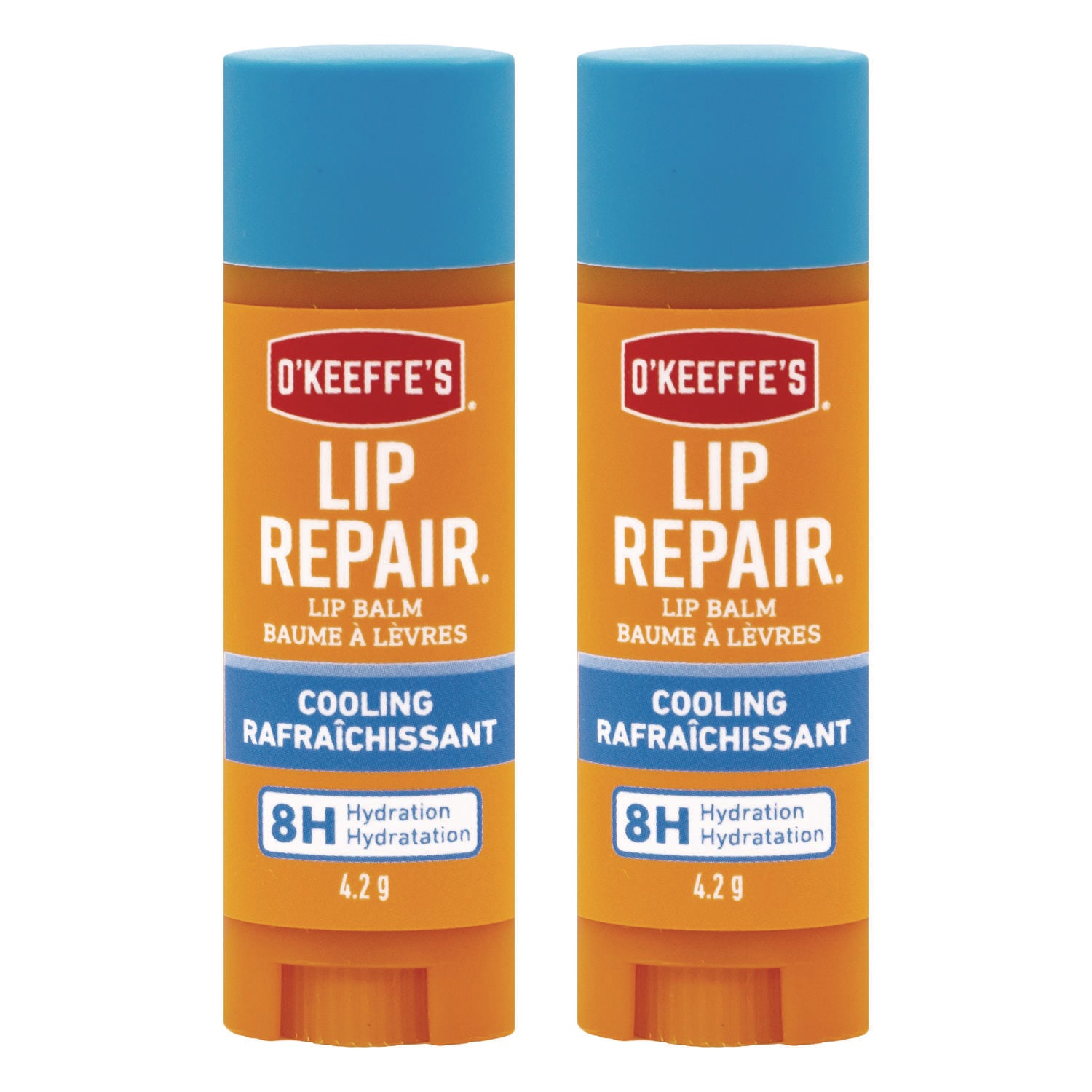 Lip Repair Cooling Lip Balm, 0.15 oz Stick, 2/Pack O'Keeffe's® Flipcost