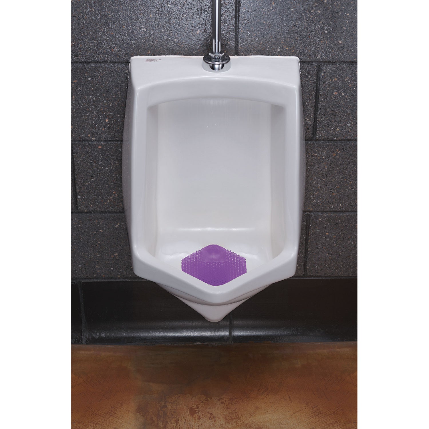 Fresh Products The Wave Urinal Deodorizer, Urinal Screens, Fabulous Scent, 58 g, Purple, 10/Box, 6 Boxes/Carton