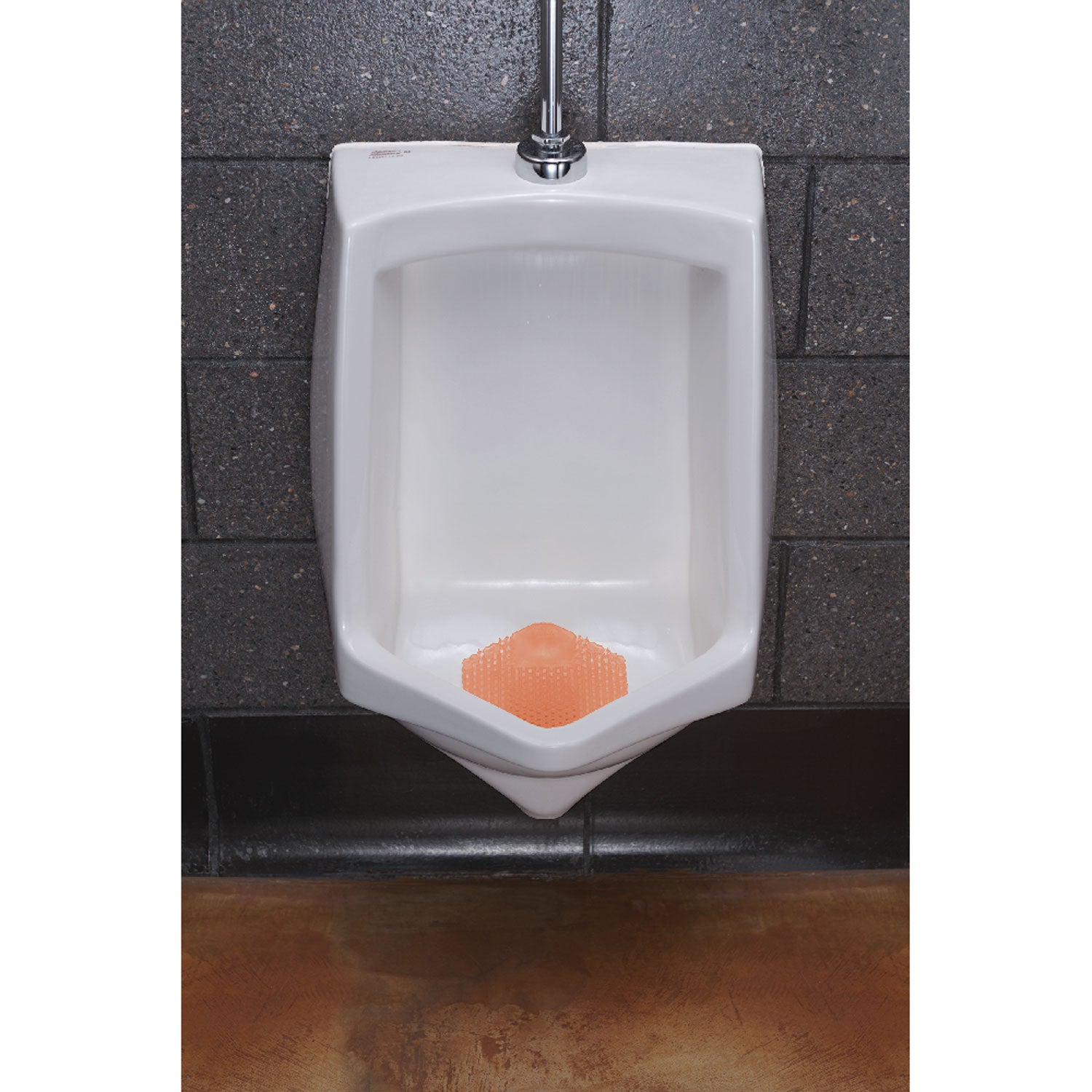 Fresh Products Wave 3D Urinal Deodorizer Screen, Mango Scent, Orange, 10/Box