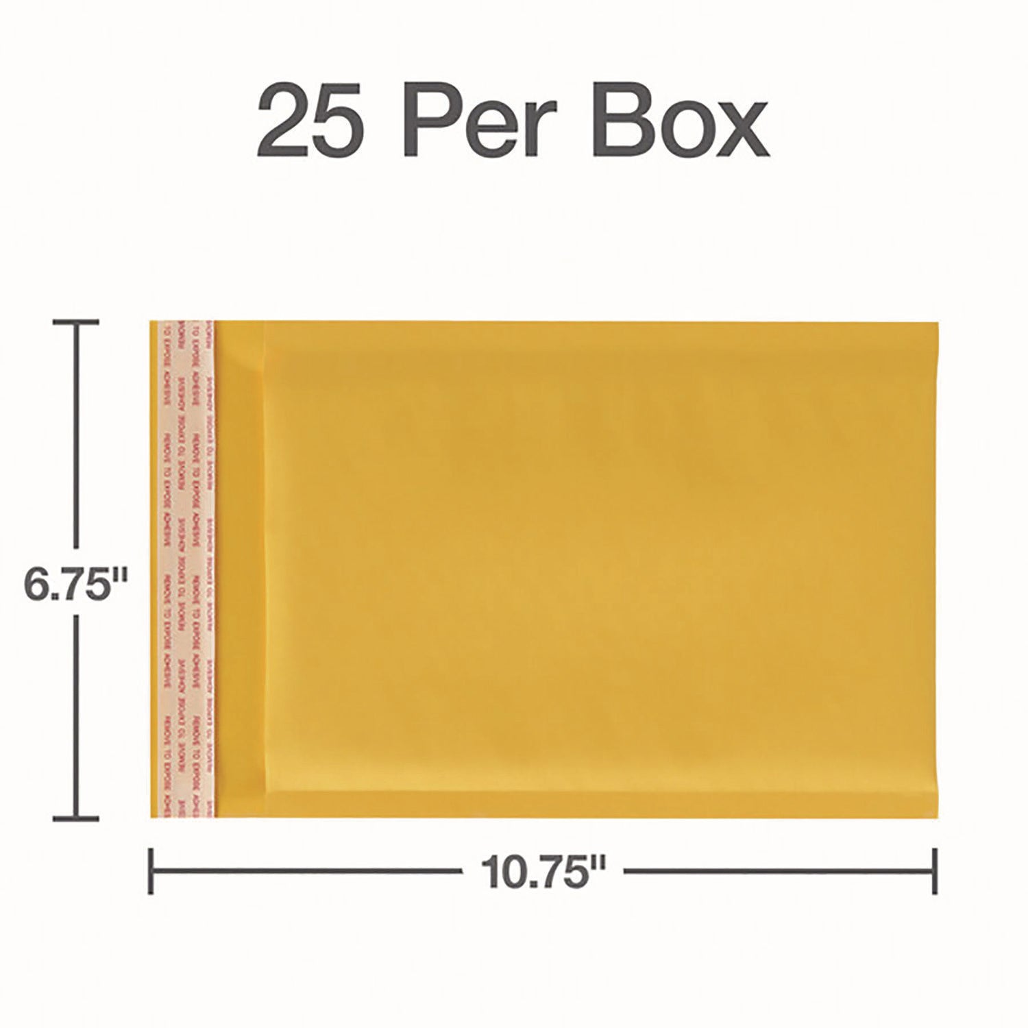 Kraft Bubble Mailers, #0, Barrier Bubble Cushion, Redi-Seal Adhesive Closure, 6 x 9, Brown Kraft, 25/Pack Quality Park™ Flipcost