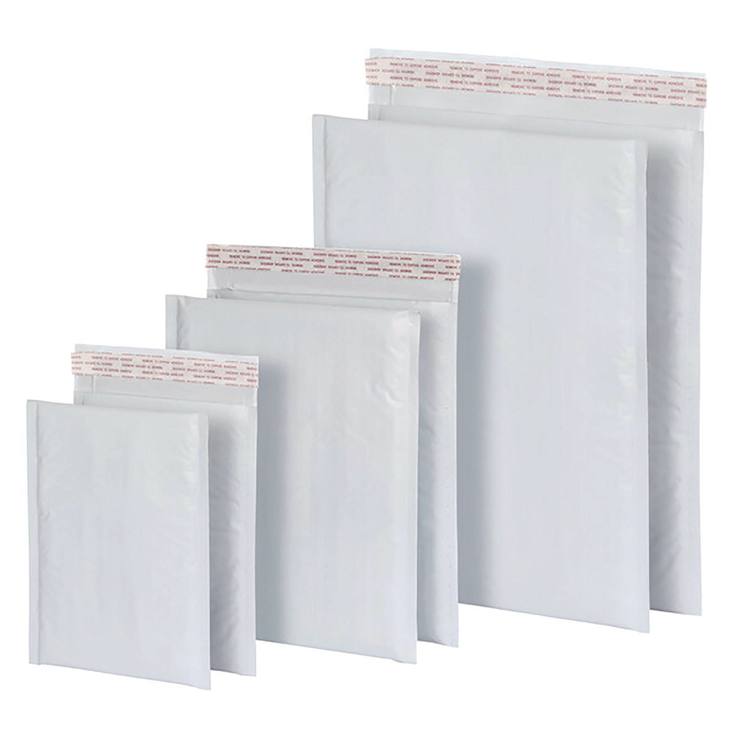 Poly Bubble Mailers, #0, Barrier Bubble Cushion, Redi-Seal Adhesive Closure, 6 x 9, White, 25/Pack Quality Park™ Flipcost