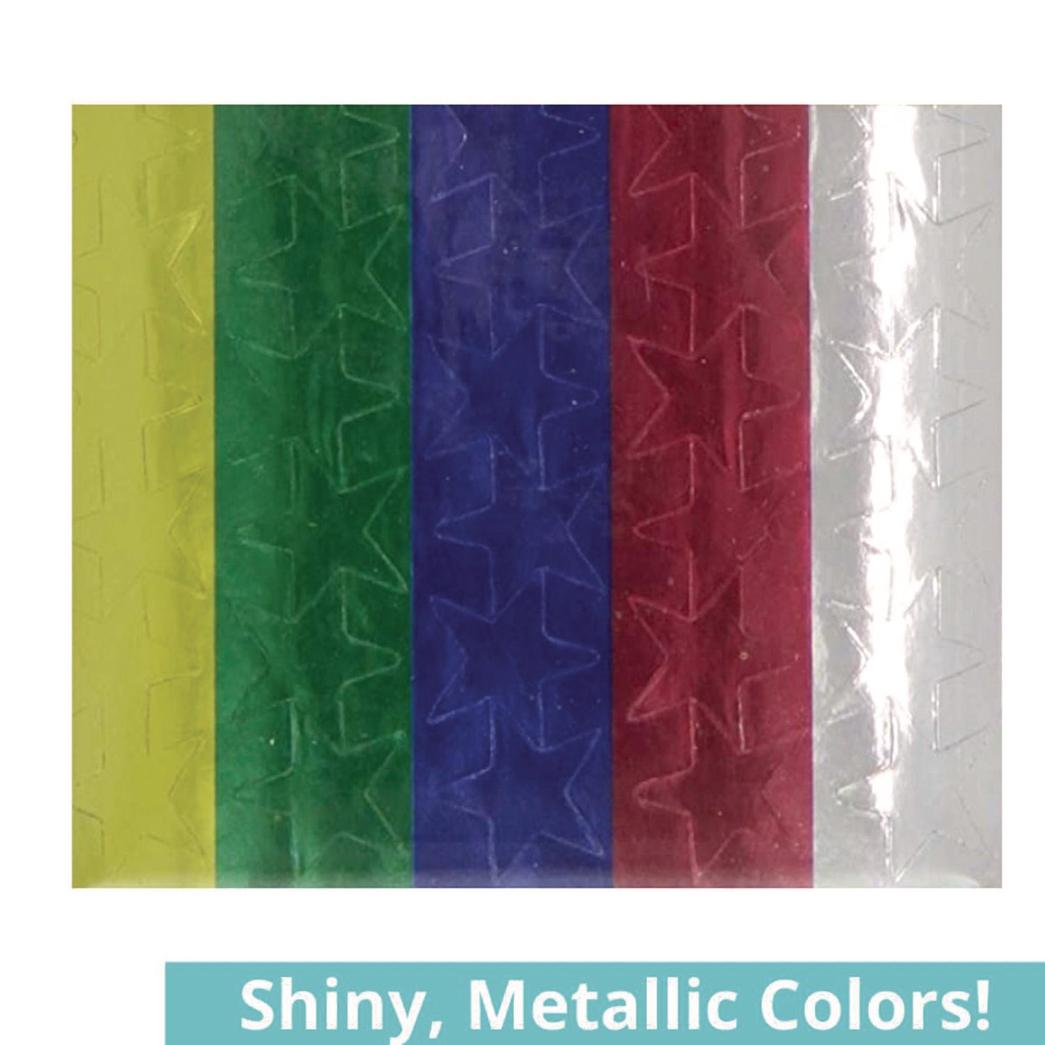 Foil Star Stickers, Assorted Colors, 55/Sheet, 8 Sheets/Pack, 72 Packs/Carton TPG Creations™ Flipcost