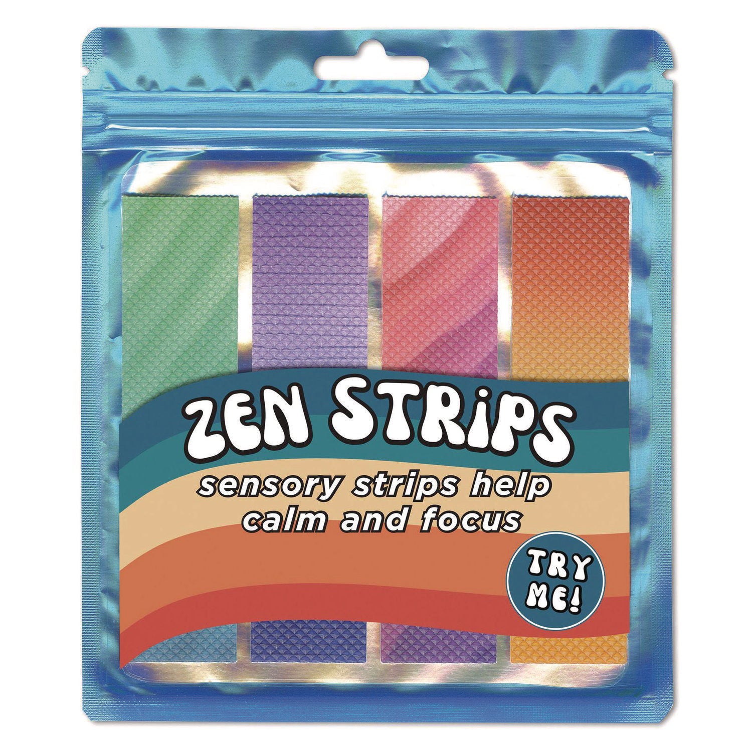 Zen Strips, Bumpy Gradient, Assorted Colors, 4/Set, 36 Sets/Carton TPG Creations™ Flipcost