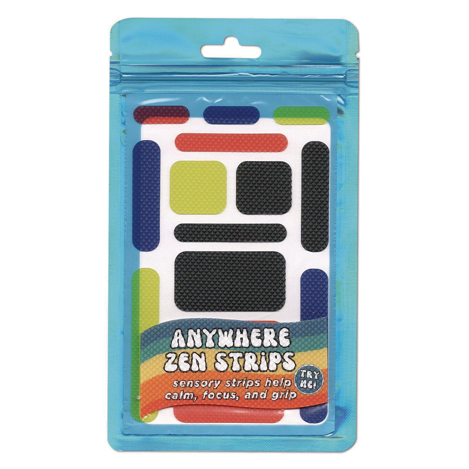 Anywhere Zen Strips, Bumpy, Assorted Primary Colors 13/Set, 24 Sets/Carton TPG Creations™ Flipcost