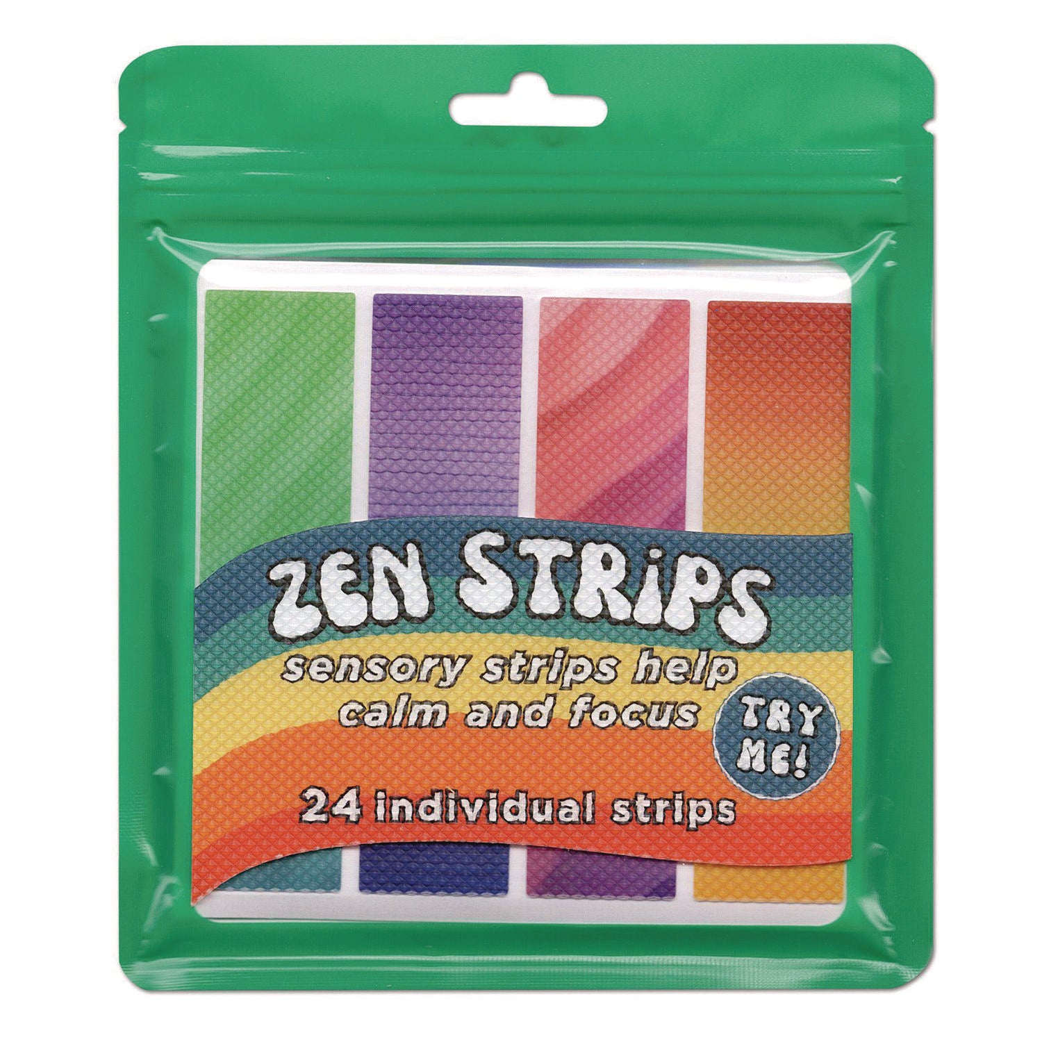 Zen Strips, Bumpy Gradient Classpack, Assorted Colors, 24/Set, 6 Sets/Carton TPG Creations™ Flipcost