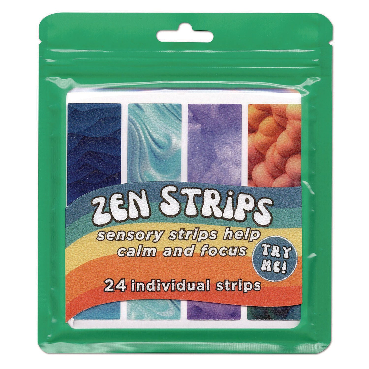 Zen Strips, Sandy Gradient Classpack, Assorted Colors, 24/Set, 6 Sets/Carton TPG Creations™ Flipcost