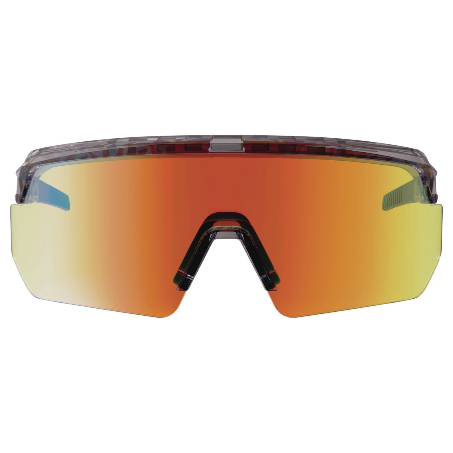 Skullerz AEGIR-AFASPM Anti-Scratch and Enhanced Anti-Fog Safety Glasses, Clear Smoke Frame, Orange Mirror Polycarb Lens ergodyne® Flipcost