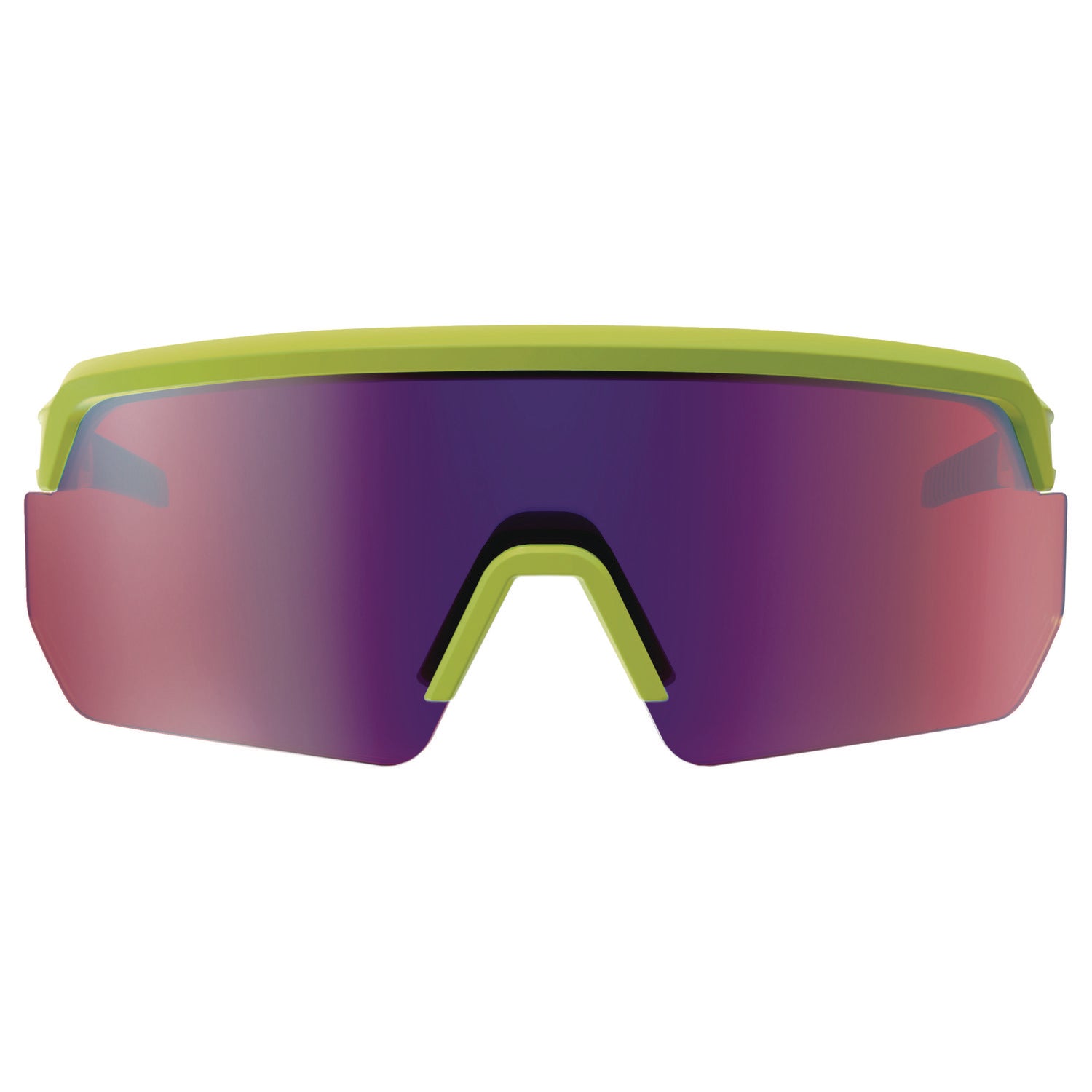 Skullerz AEGIR-AFASPM Anti-Scratch and Enhanced Anti-Fog Safety Glasses, Lime Frame, Purple Mirror, Polycarb Lens ergodyne® Flipcost