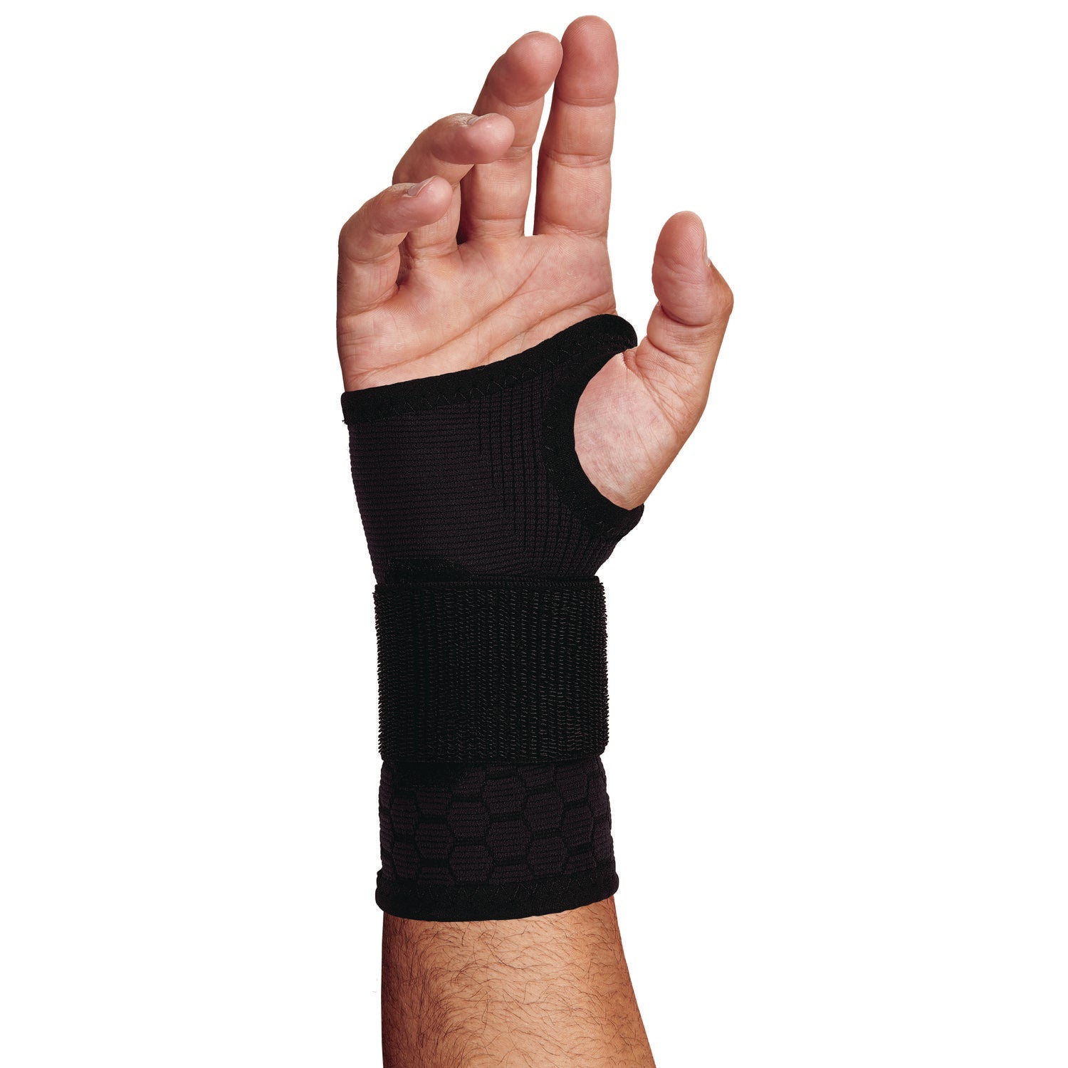 ProFlex 680 Wrist Support Sleeve - Single Strap, Small, Fits Left Hand/Right Hand, Black ergodyne® Flipcost