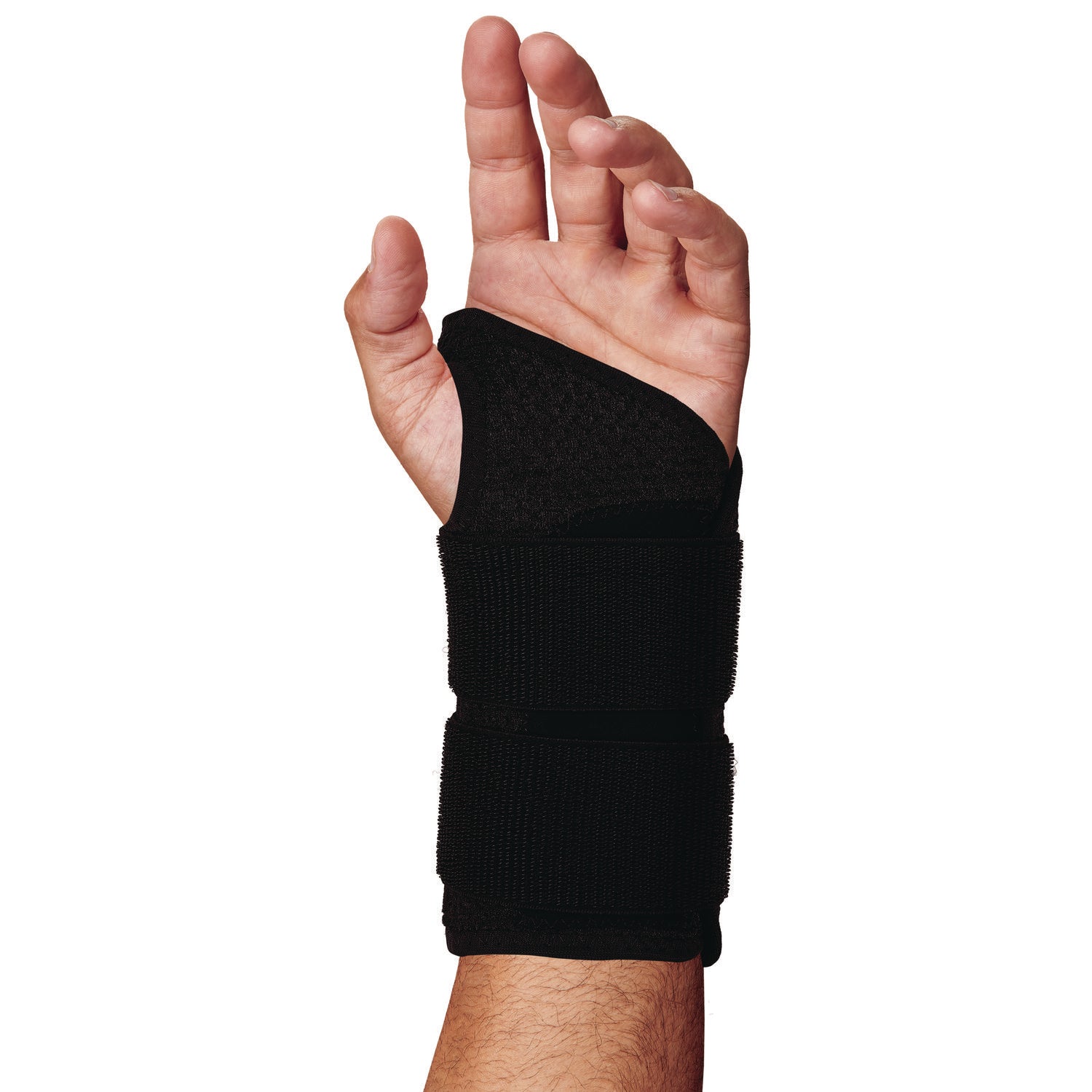 ProFlex 4015 Wrist Brace Support with Double Strap, X-Large, Fits Left Hand, Black ergodyne® Flipcost