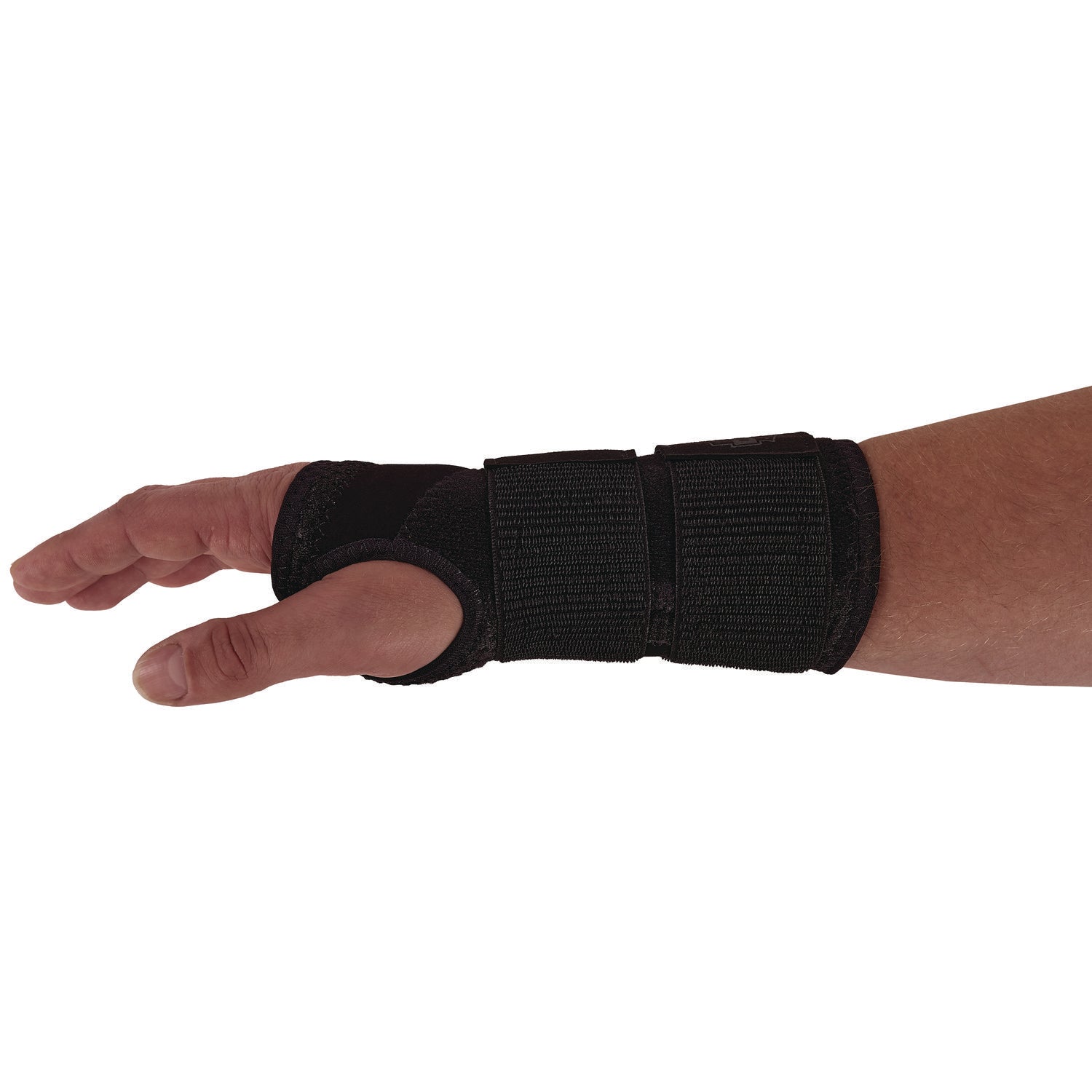 ProFlex 4015 Wrist Brace Support with Double Strap, X-Large, Fits Left Hand, Black ergodyne® Flipcost