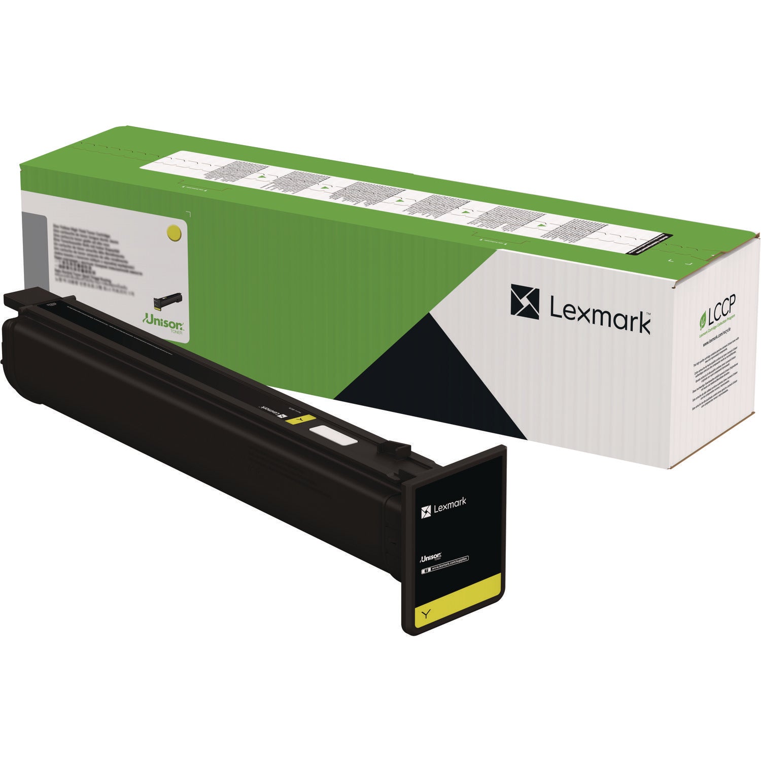 Lexmark™ 77L1HY0 High-Yield Toner, 46,600 Page-Yield, Yellow