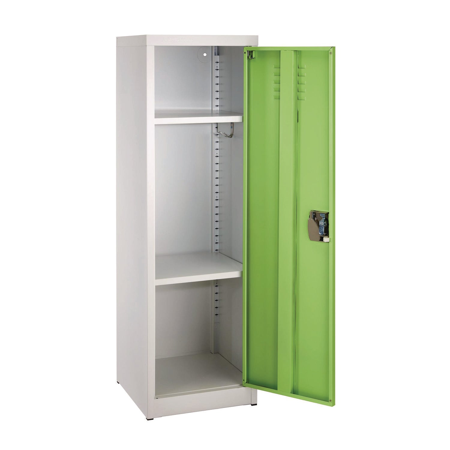 Steel Storage Locker, 1 Compartment, 15 x 15 x 48, Green AdirOffice Flipcost