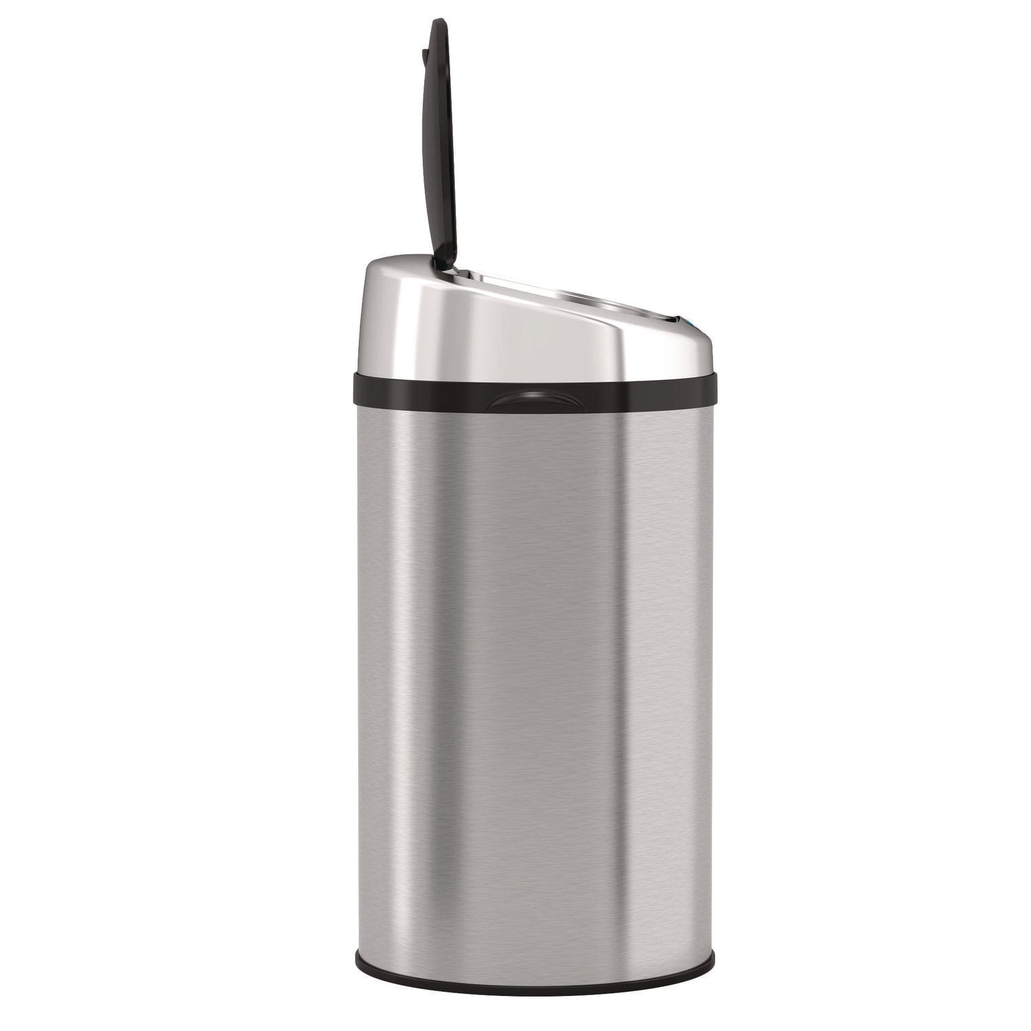 Sensor Trash Can, 8 gal, Plastic/Stainless Steel, Silver HLS Commercial® Flipcost