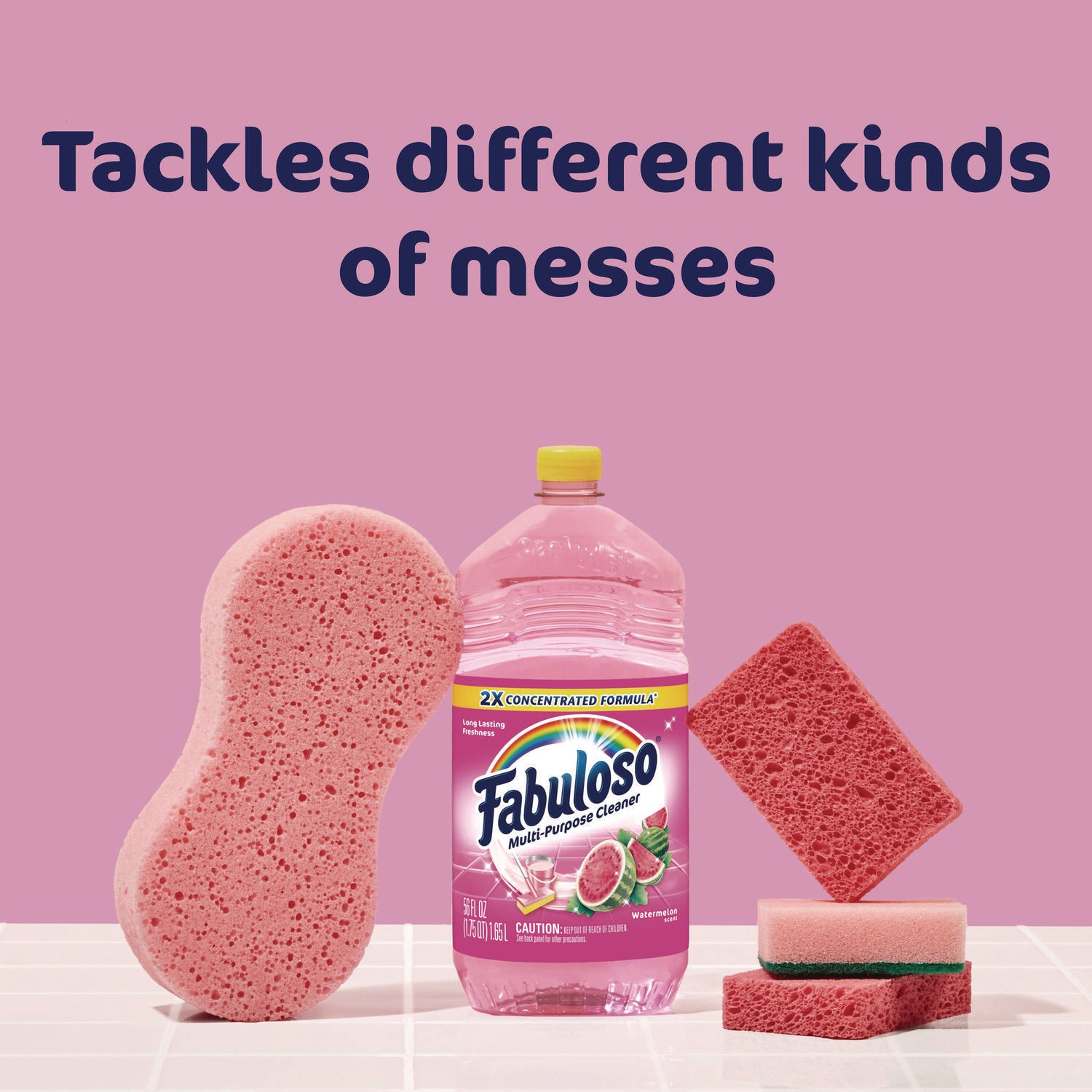 Multi-Use Cleaner, Watermelon Scent, 56 oz Bottle Fabuloso® Flipcost