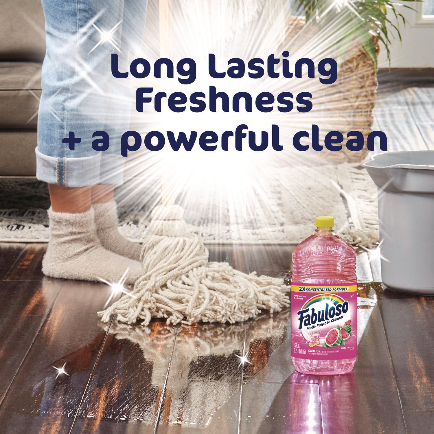 Multi-Use Cleaner, Watermelon Scent, 56 oz Bottle Fabuloso® Flipcost