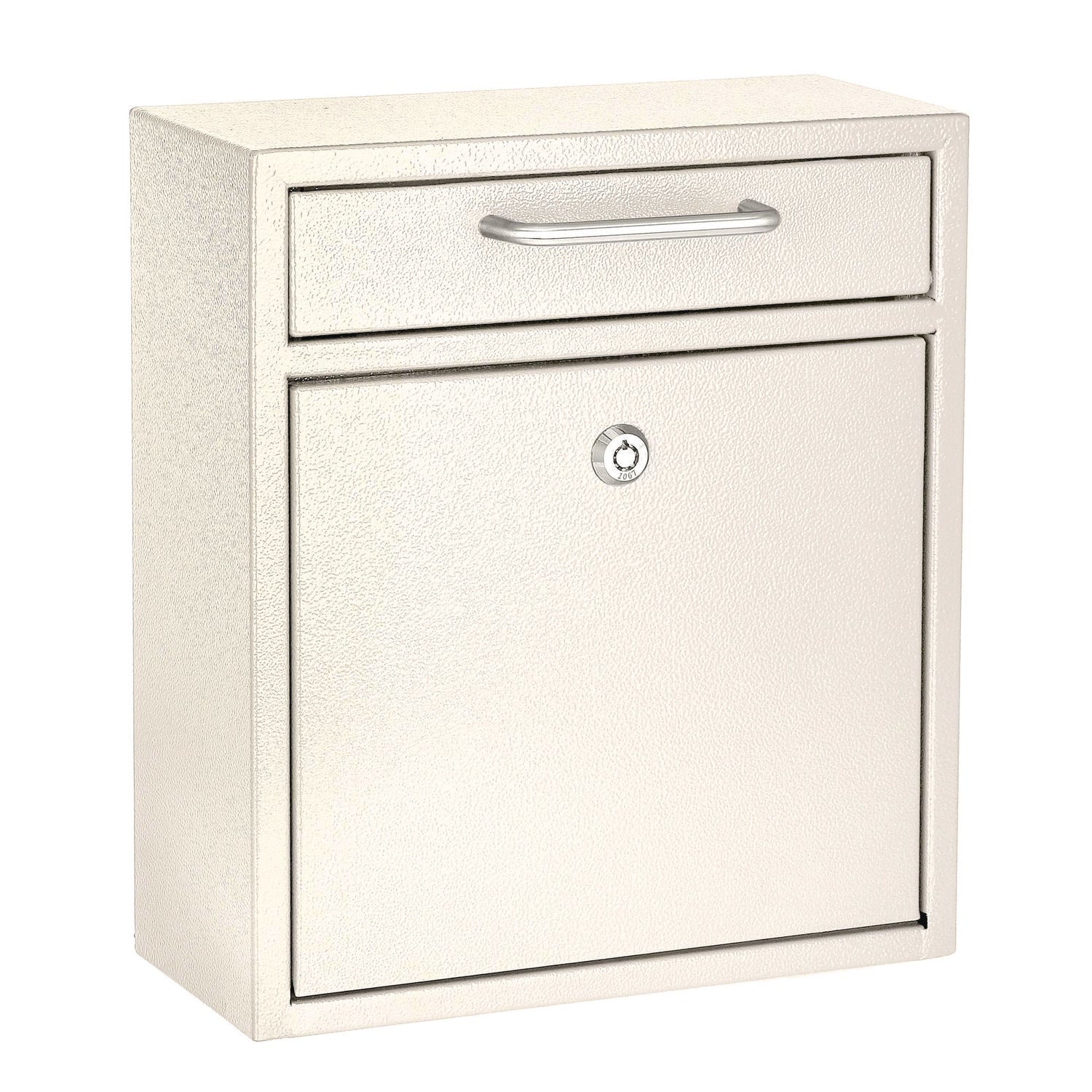 Medium Ultimate Wall Mounted Mail Box, 10.4 x 4.5 x 12, White