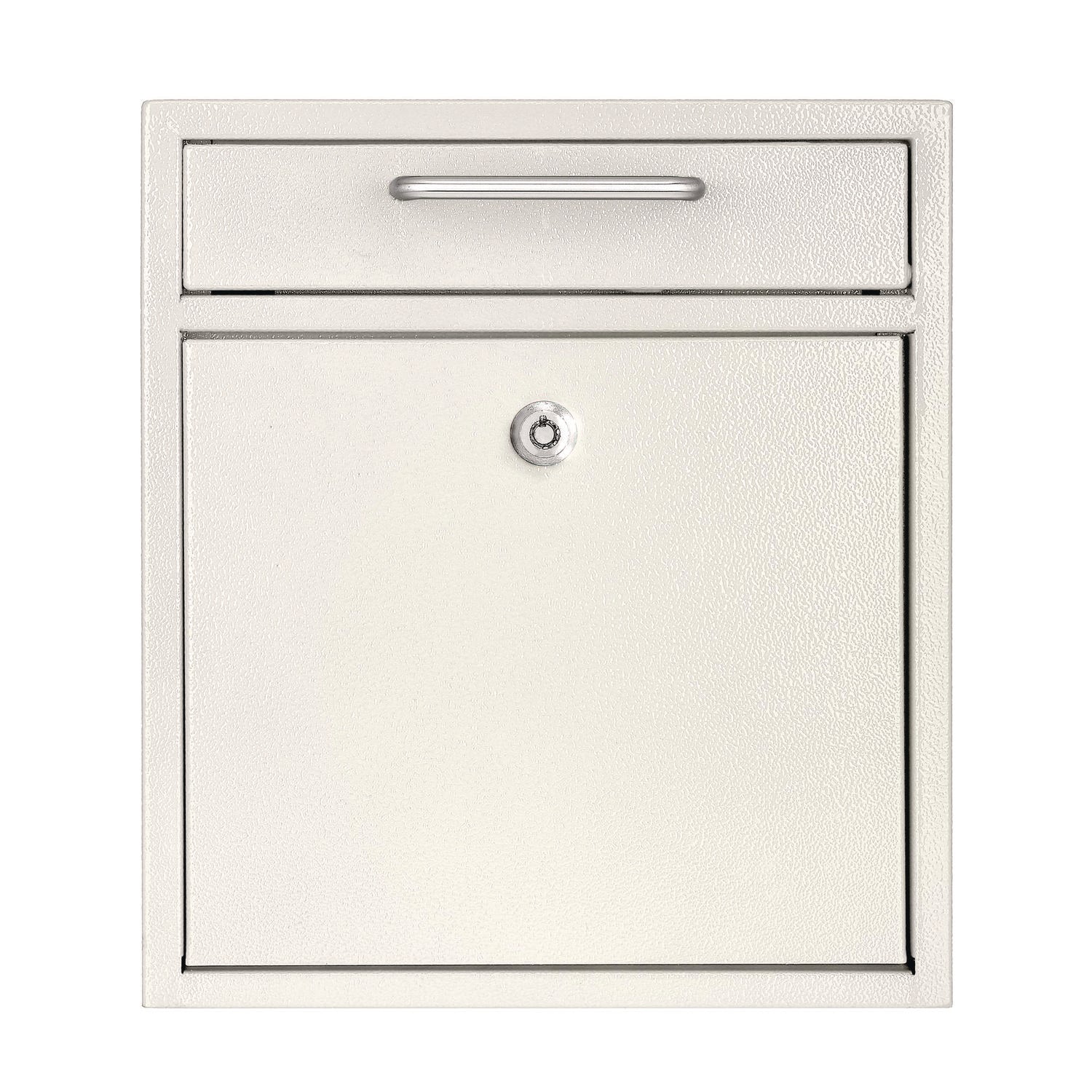 Medium Ultimate Wall Mounted Mail Box, 10.4 x 4.5 x 12, White AdirOffice Flipcost