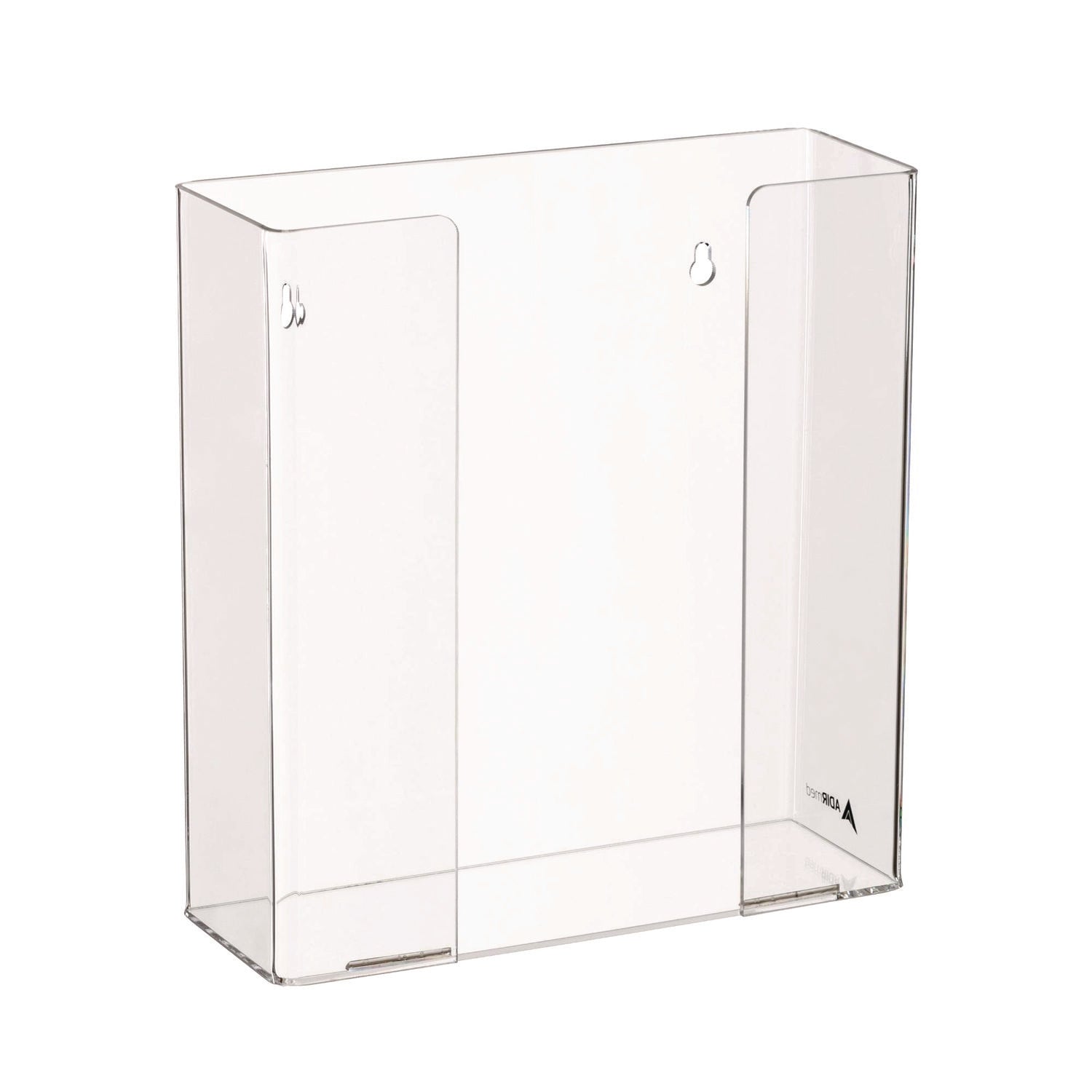 Acrylic Glove Dispenser, Double Box Capacity, 10.2 x 3.5 x 10.8, Clear