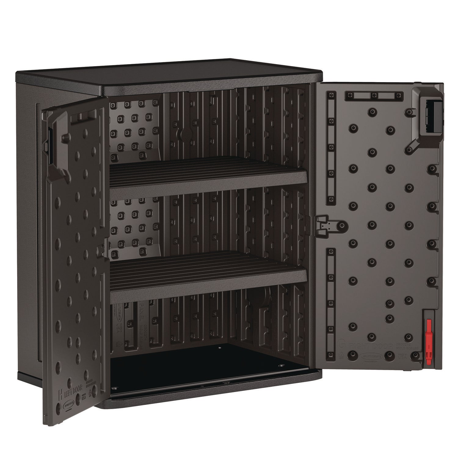 Base Storage Cabinet, 30 x 20.25 x 36, Gray Suncast Commercial® Flipcost