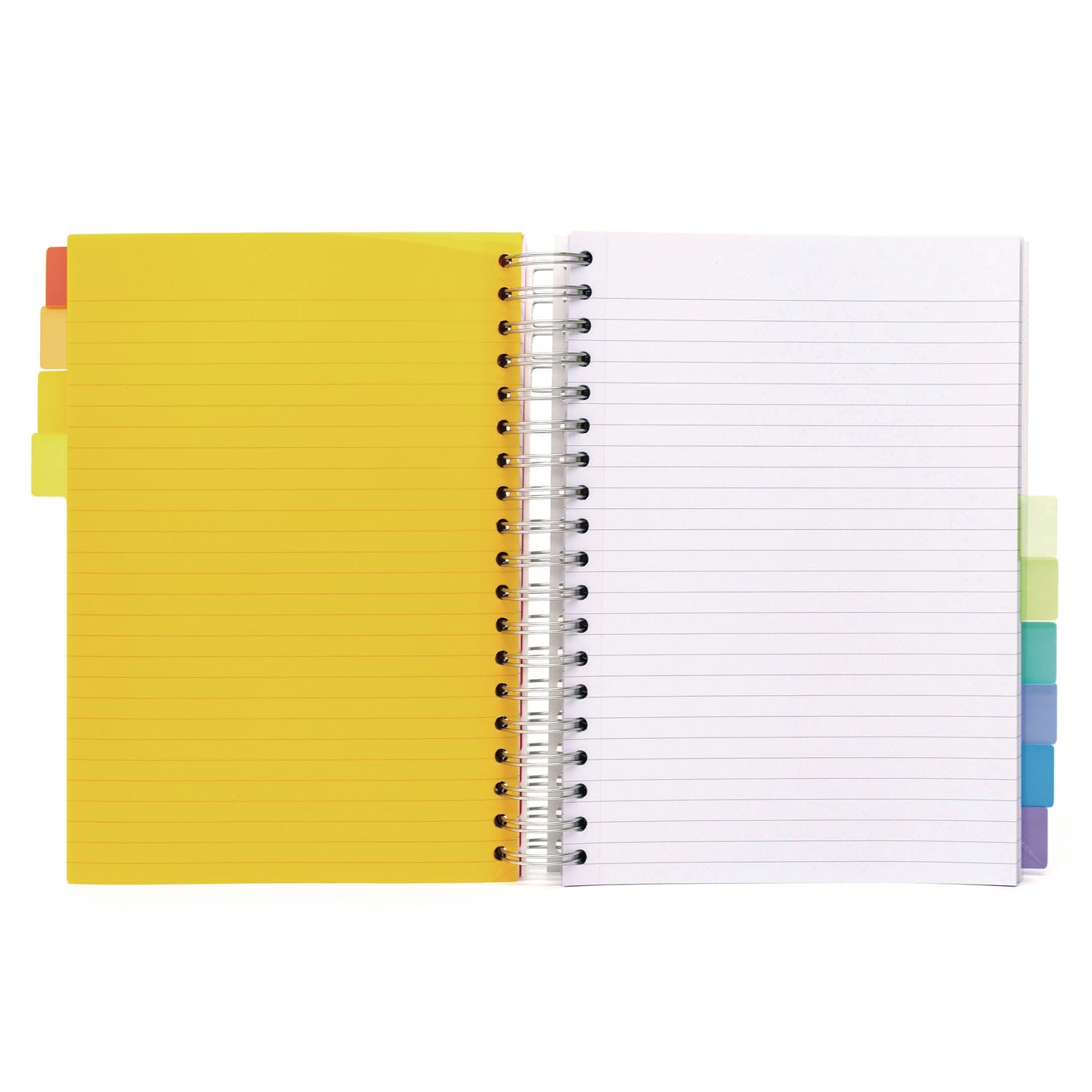 B5 Size 10-Subject Project Book, Medium/College Rule, White Cover, (200) 9.8 x 6.9 Sheets PUKKA PAD® Flipcost