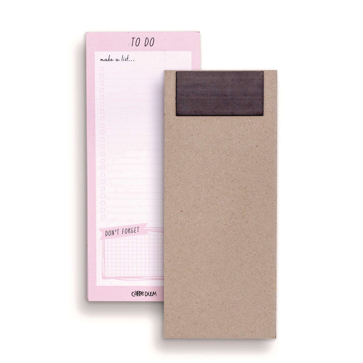 Magnetic To Do List, Unruled, 60 Pink/White 3.5 x 8.5 Sheets, 6/Pack PUKKA PAD® Flipcost