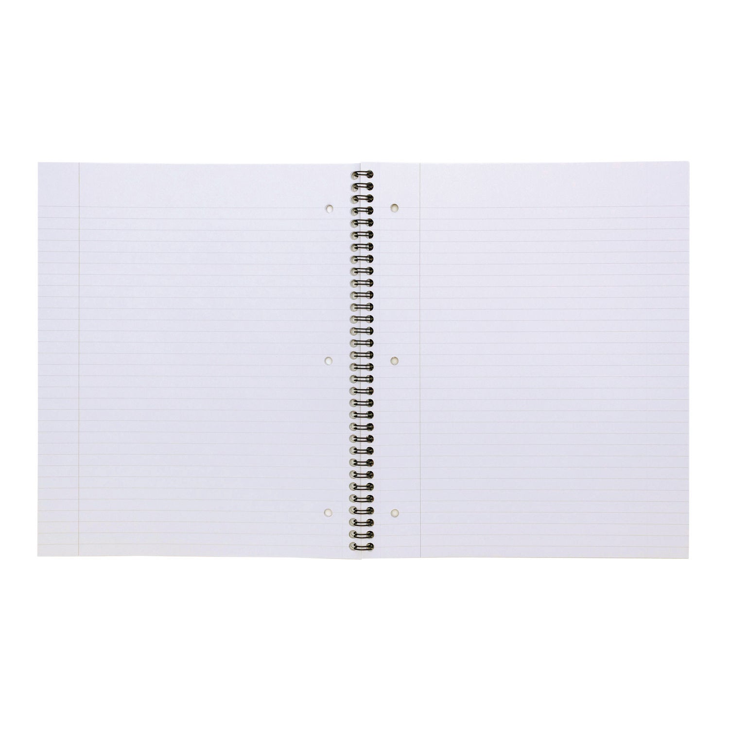 Letter Size Notebook, 1-Subject, Medium/College Rule, Silver with White Dots Cover, (50) 11 x 8.5 Sheets, 3/Pack PUKKA PAD® Flipcost