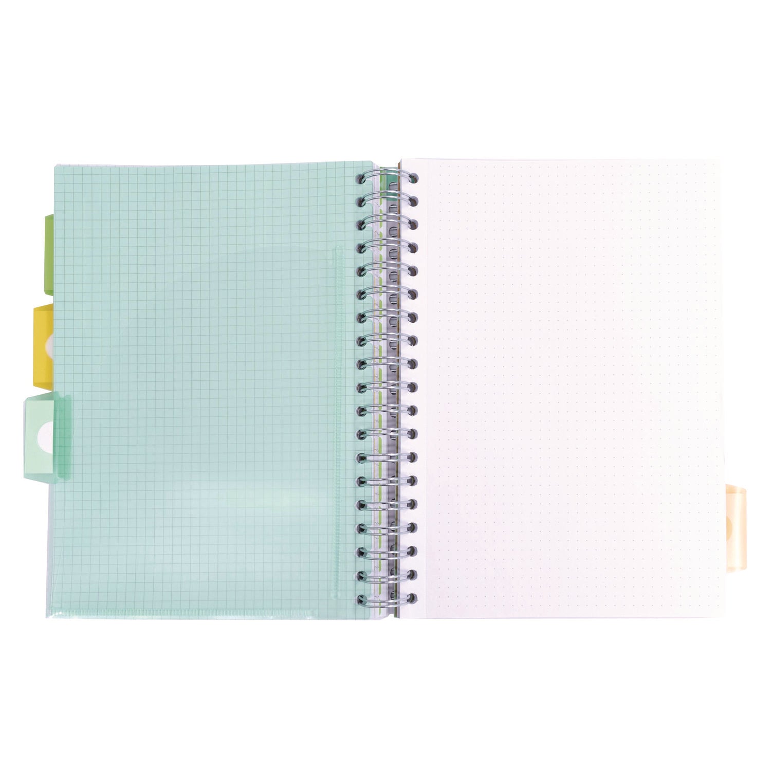 B5 Size Project Book, 4-Subject, Gray/White Study Book Cover, (100) 9.8 x 6.9 Sheets PUKKA PAD® Flipcost