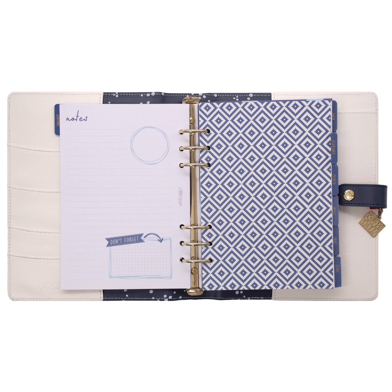 A5 Planner, Color Wash, 10.24 x 9.25, Blue/Green/Red/Yellow Cover, 12-Month PUKKA PAD® Flipcost