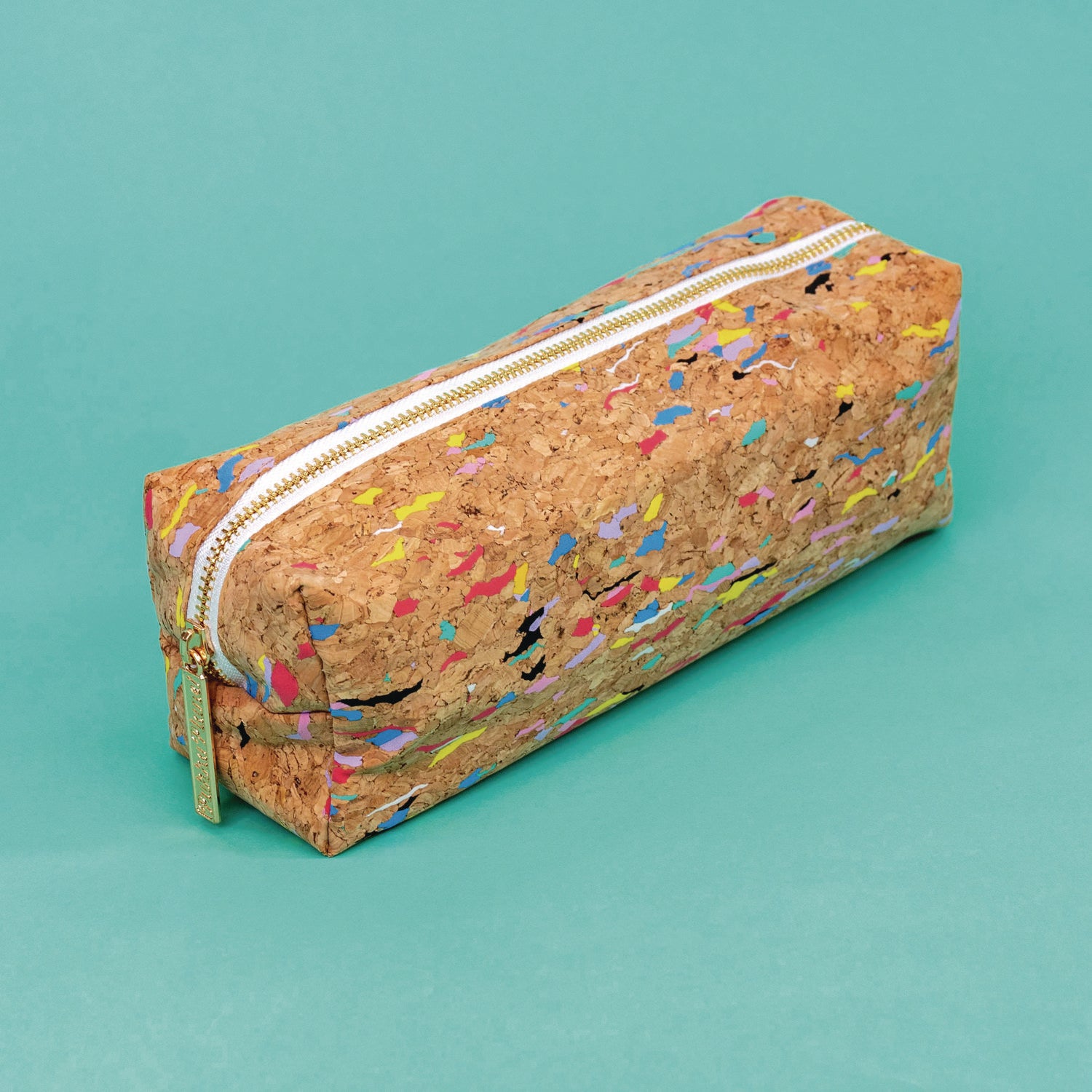 Eco Pencil Case, 7.99 x 2.36 x 2.75, Cork PUKKA PAD® Flipcost