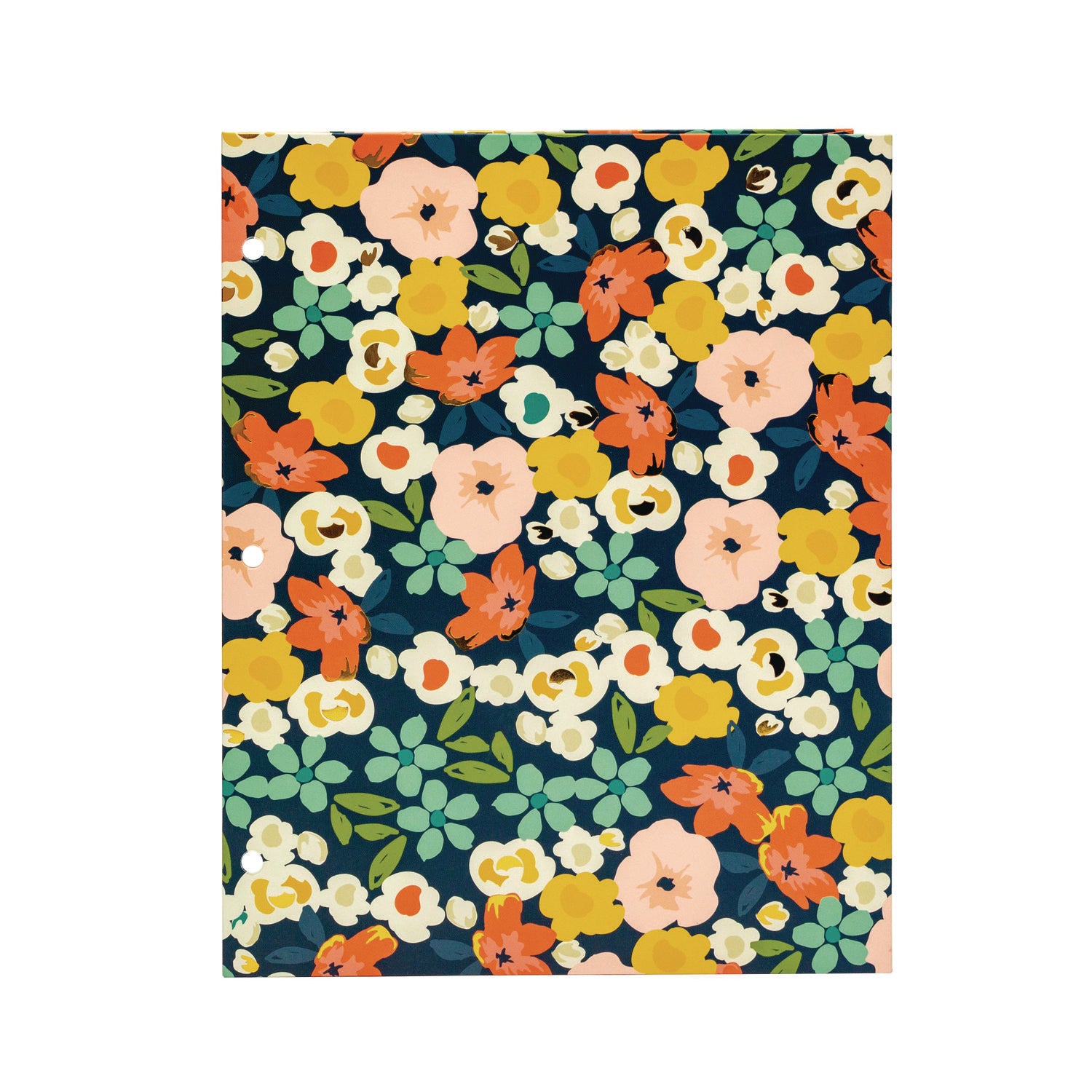 Two-Pocket Portfolio Folder, 1" Capacity, 9.6 x 11.9, Floral/Geometric/Hearts, 6/Pack PUKKA PAD® Flipcost