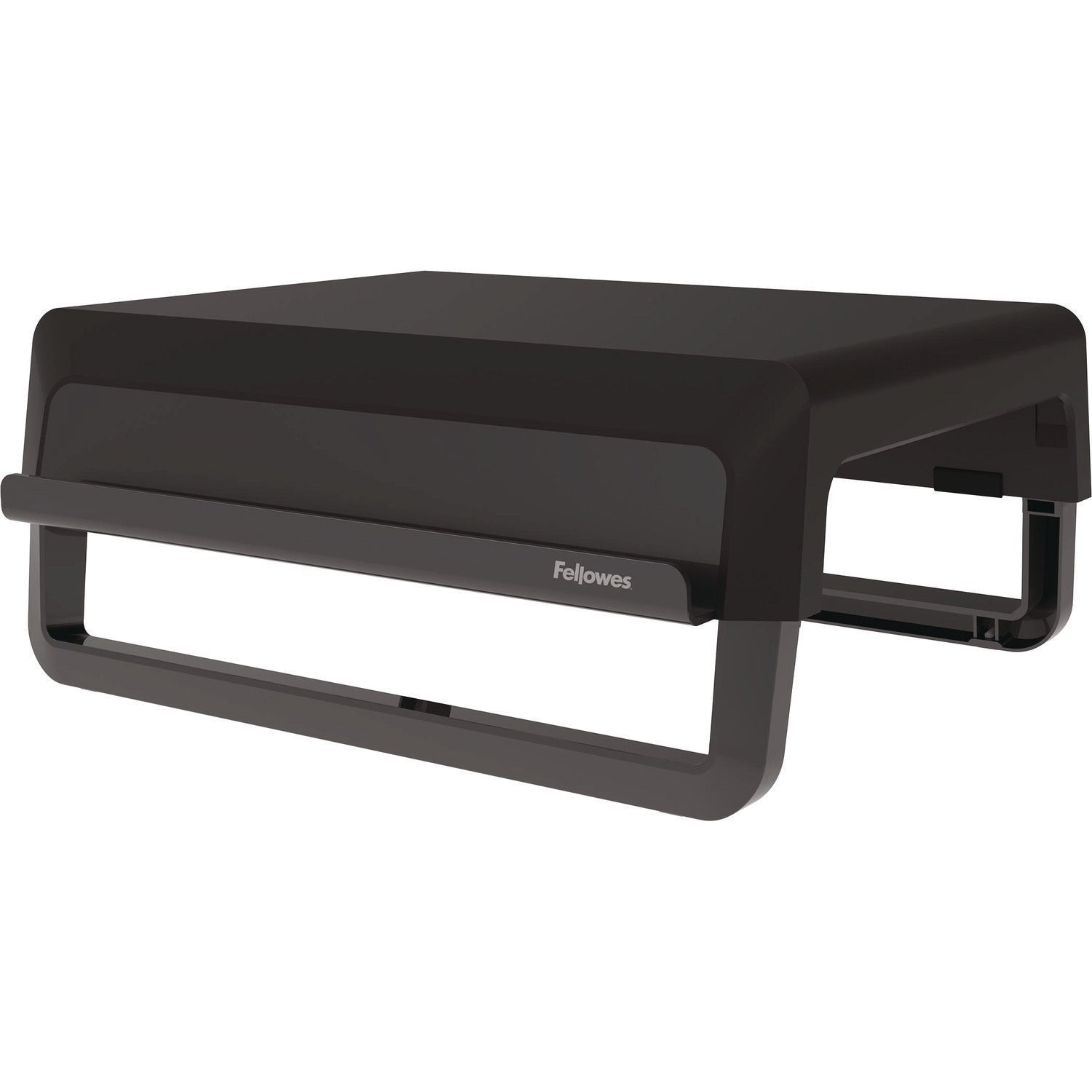 Breyta Monitor Stand, 13.94" x 11.97" x 3.25" to 6", Black, Supports 33 lbs Fellowes® Flipcost