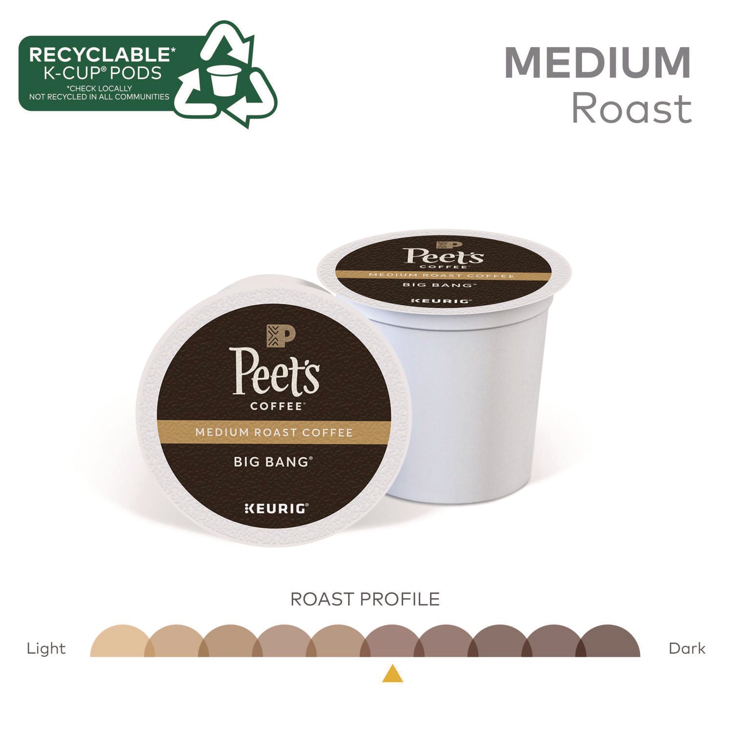 Peet's Big Bang K-Cups, 88/Carton Green Mountain Coffee® Flipcost