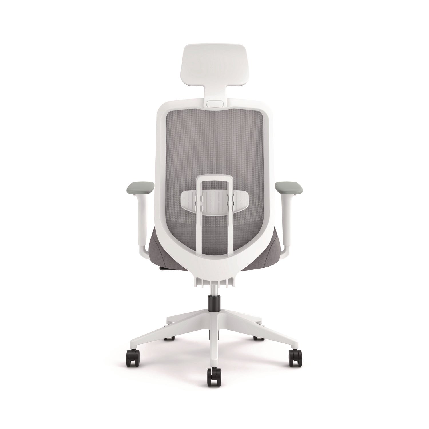 Altern Mesh Back Task Chair, 17.95 to 21.1 Seat Height, Gray Seat, Gray/White Back, White Base HON® Flipcost