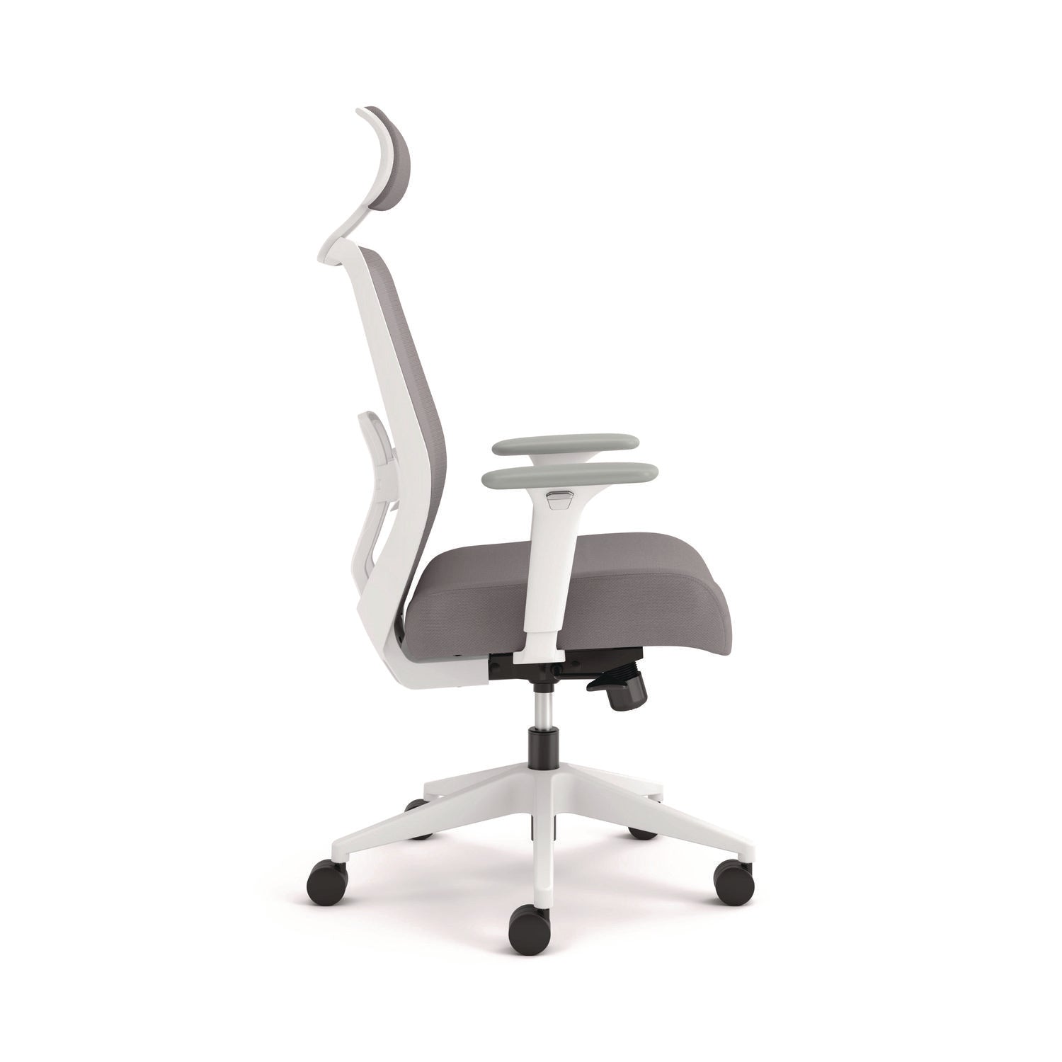 Altern Mesh Back Task Chair, 17.95 to 21.1 Seat Height, Gray Seat, Gray/White Back, White Base HON® Flipcost