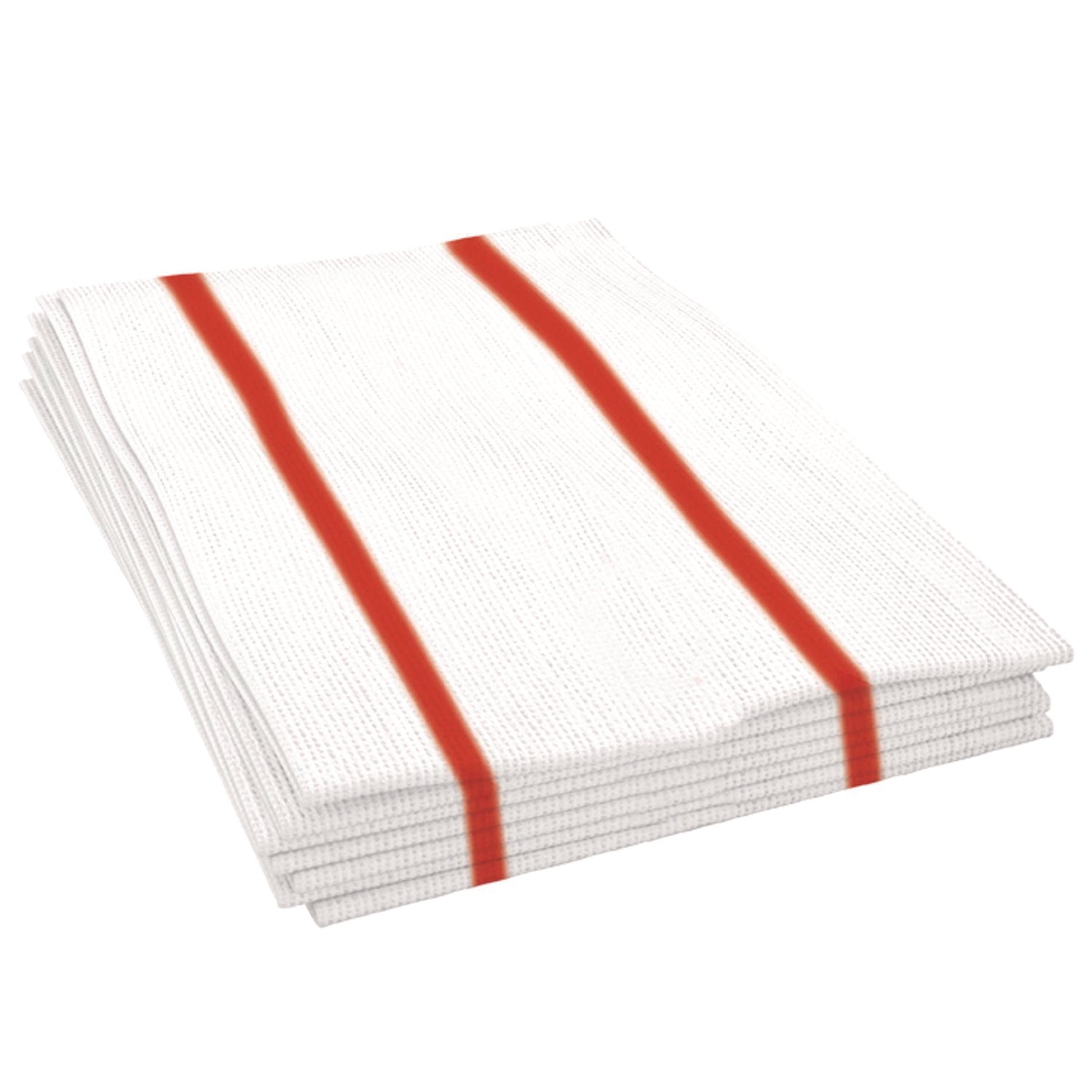 Boardwalk® Antimicrobial Foodservice Wipers, 1-Ply, 12 x 21, Red/White, 150/Carton