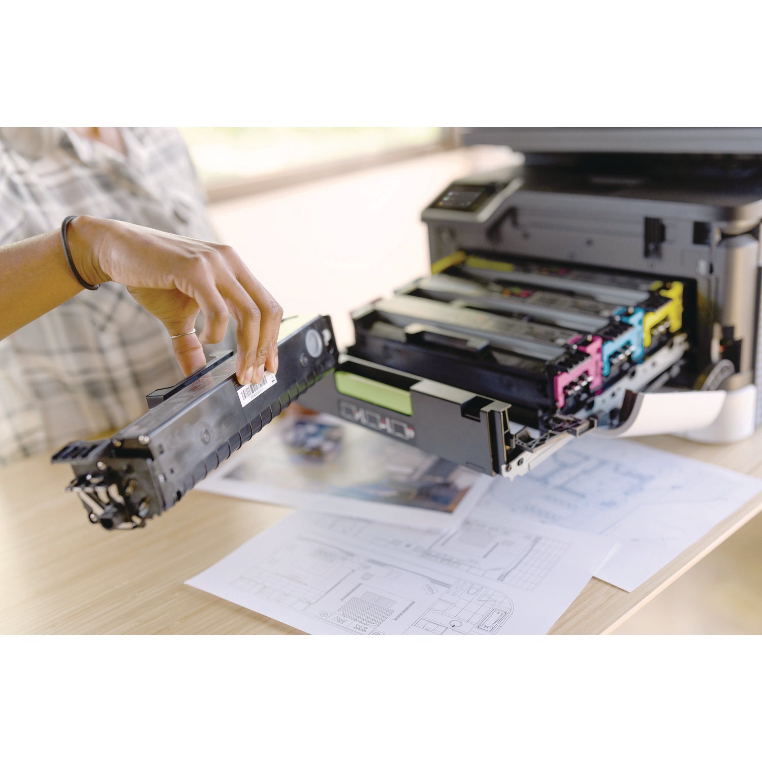 62D0H0G High-Yield Toner, 25,000 Page-Yield, Black Lexmark™ Flipcost