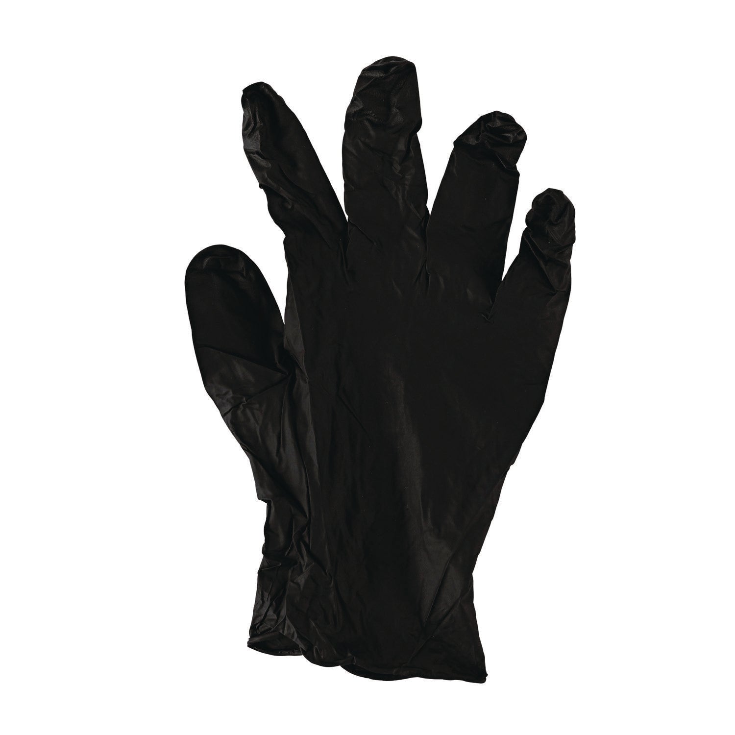 Disposable General-Purpose Powder-Free Nitrile Gloves, Small, Black, 4.4 mil, 100/Box Boardwalk® Flipcost