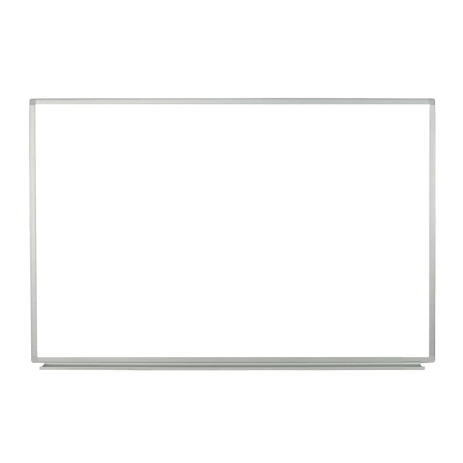 Luxor Wall-Mounted Magnetic Whiteboard, 36" x 24", White Surface, Silver Aluminum Frame Luxor Flipcost