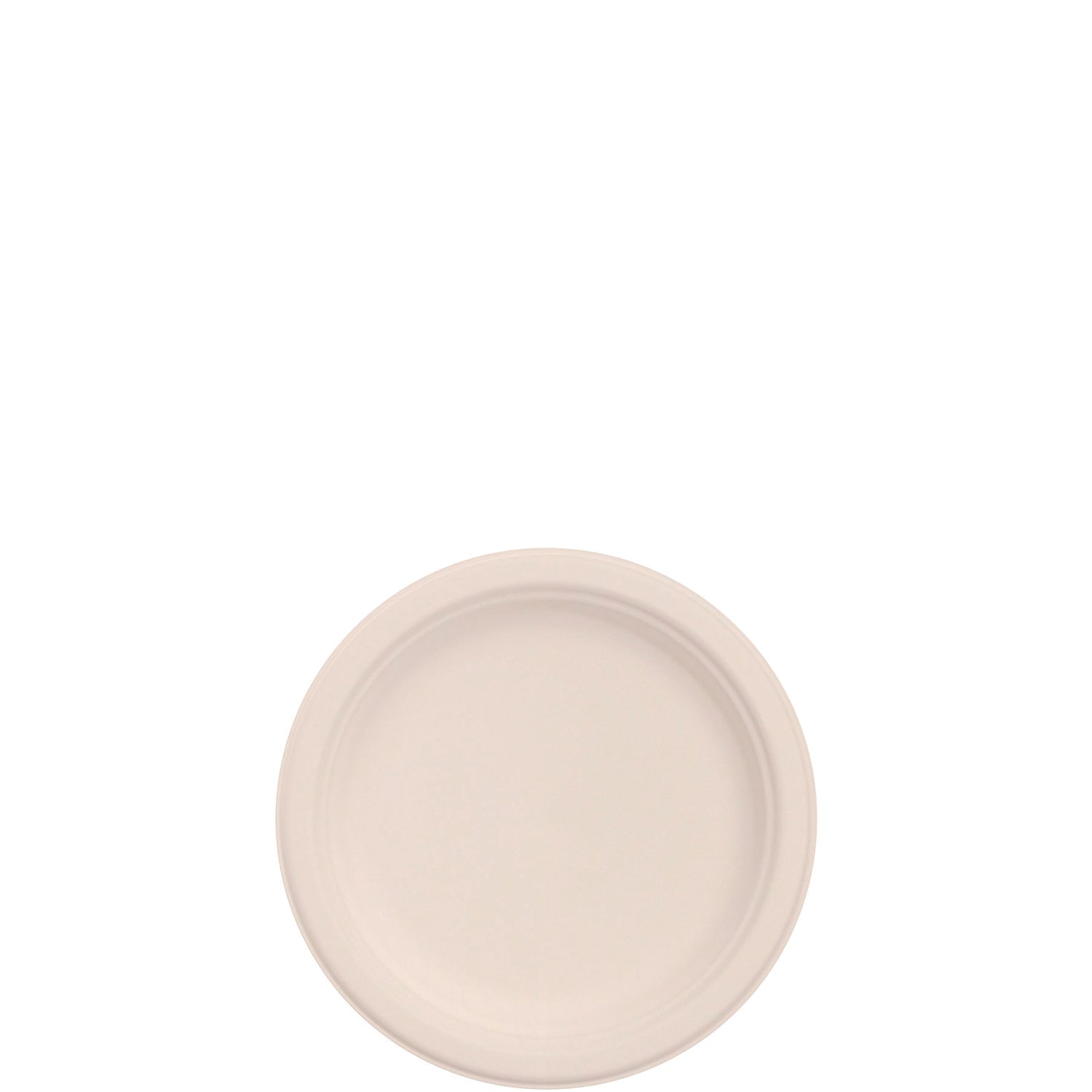 Dart® Compostable Fiber Dinnerware, ProPlanet Seal, Plate, 6" dia, Natural, 1,000/Carton