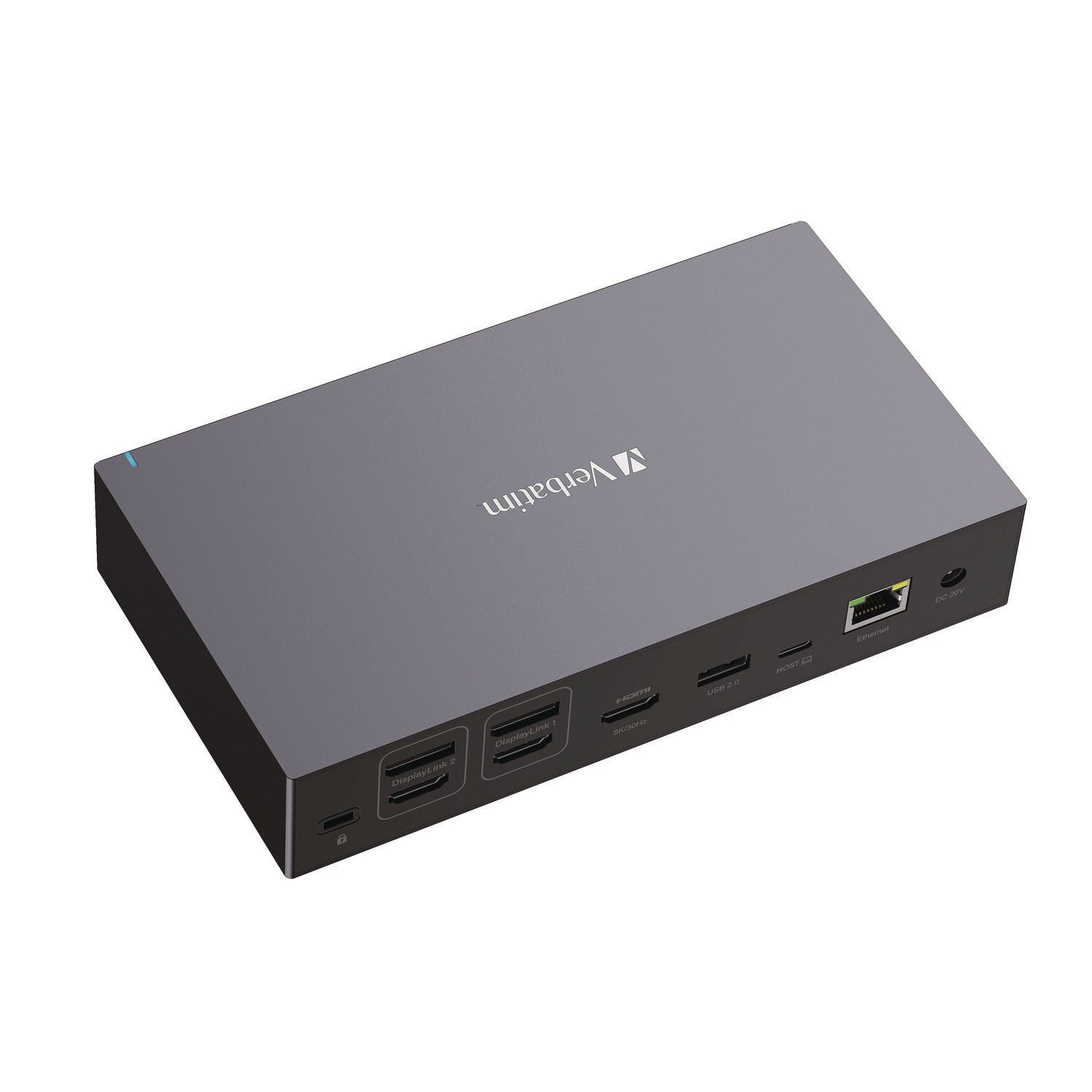 USB-C Pro Docking Station 17-in-1, Audio/DisplayPort/HDMI/Micro SD/RJ45/SD/USB-A/USB-C, Gray