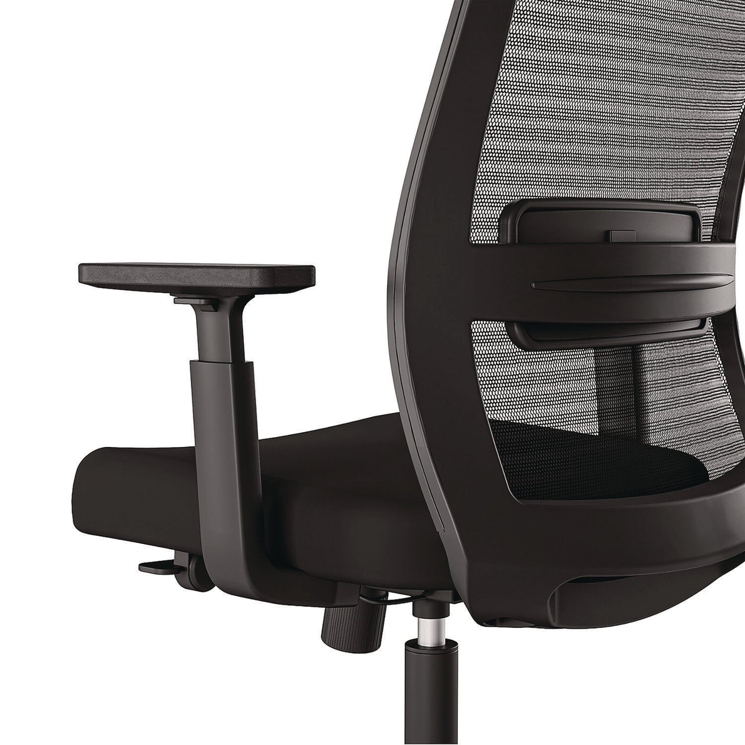 Ashdale Ergonomic Fabric Swivel Task Chair, Supports Up to 275 lb, 18.15 to 21.89 Seat Height, Black Seat/Back, Black Base Alera® Flipcost