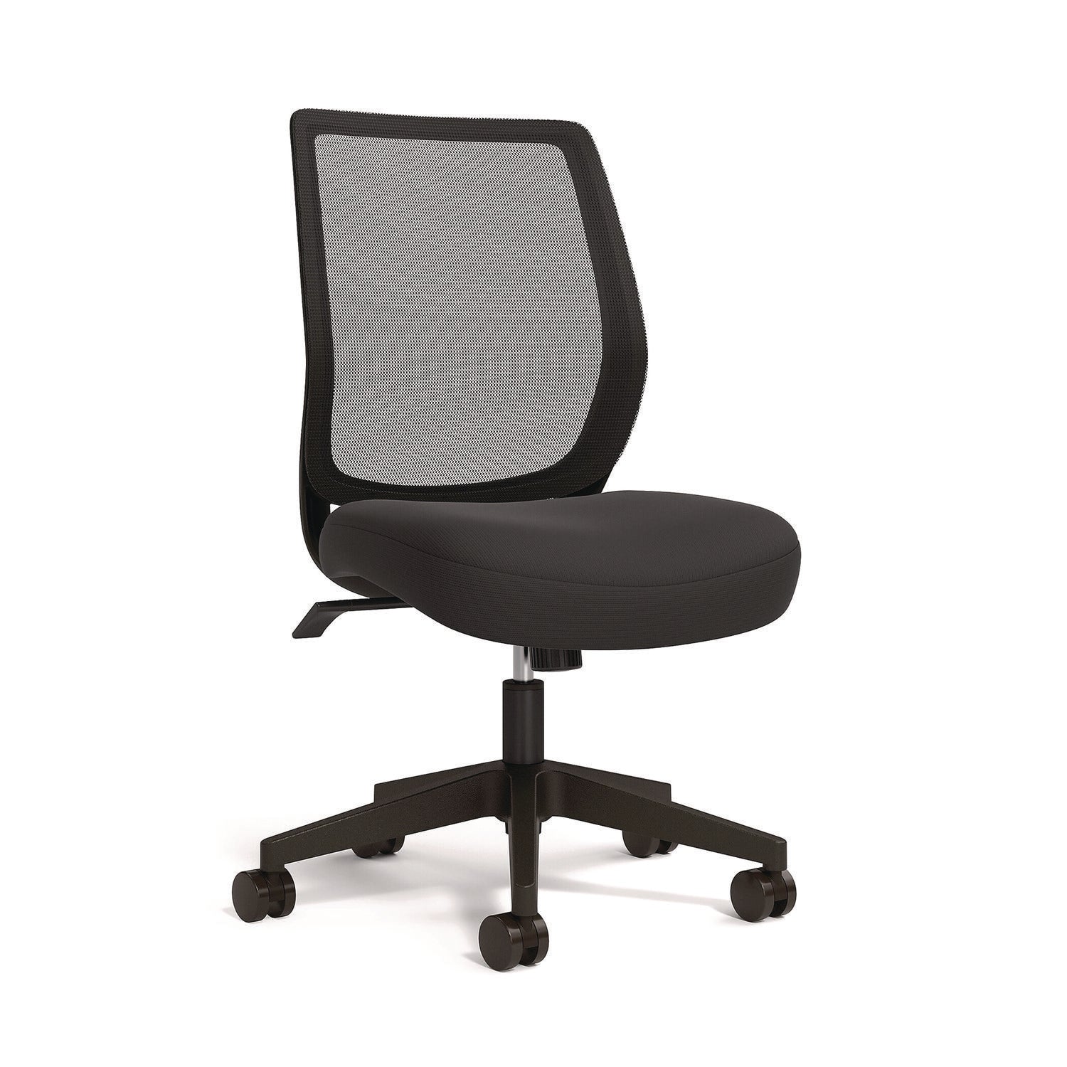 Wessex Ergonomic Fabric Mesh Swivel Task Chair, Supports Up to 275 lbs, 17.09 to 20.83 Seat Height, Black Seat/Back/Base Alera® Flipcost