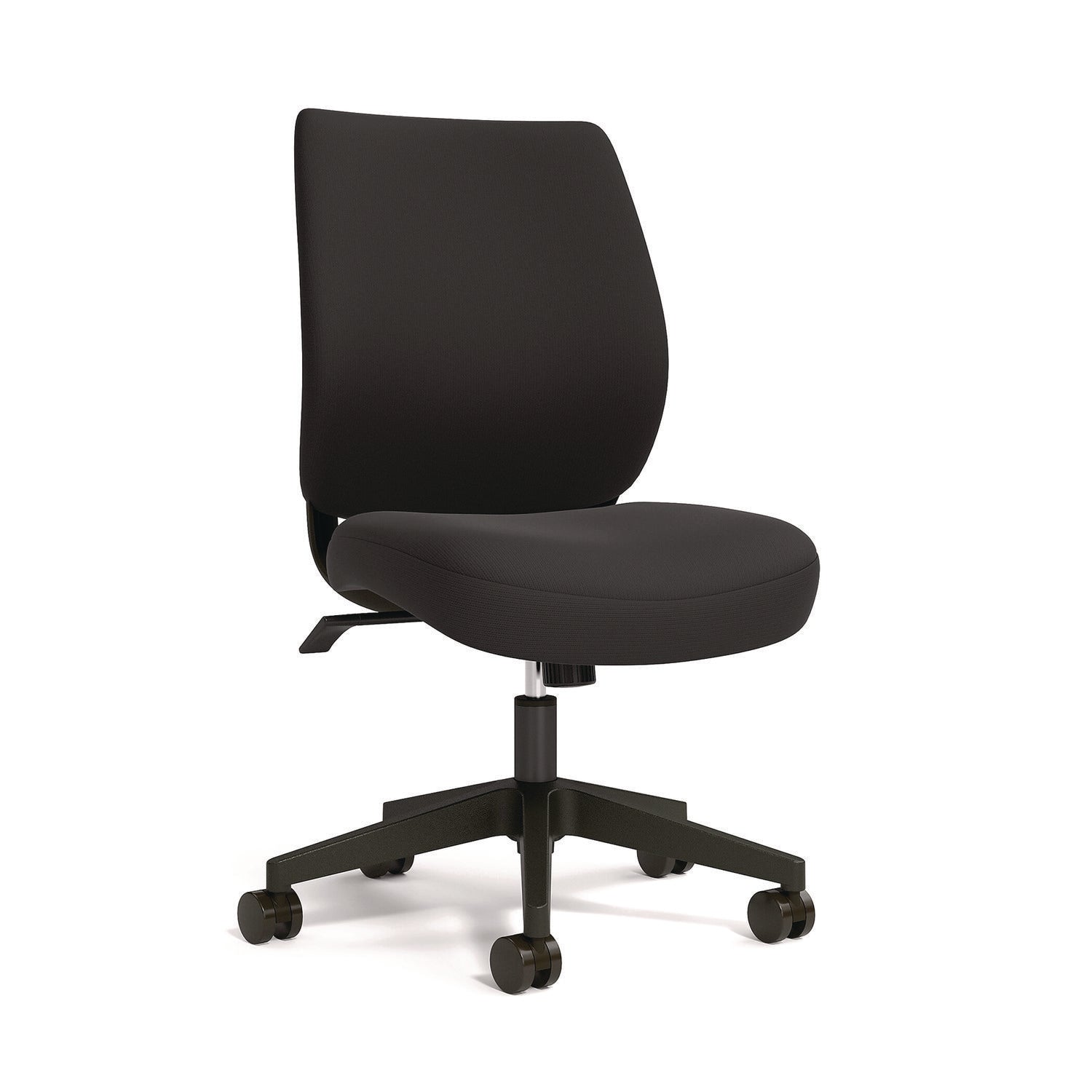 Wessex Ergonomic Fabric Task Chair, Supports Up to 275 lb, 17.13 to 20.83 Seat Height, Black Seat/Back, Black Base Alera® Flipcost