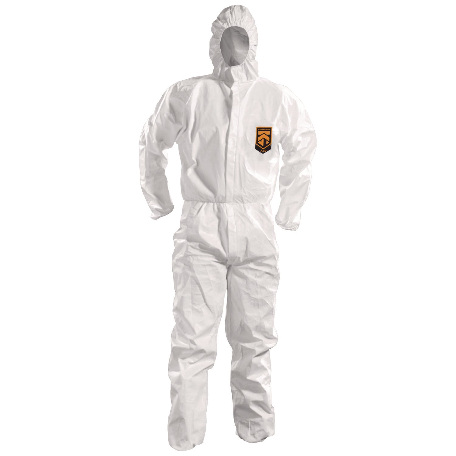 A50 Breathable Splash and Particle Protection Overalls, White, 2X-Large, 25/Carton