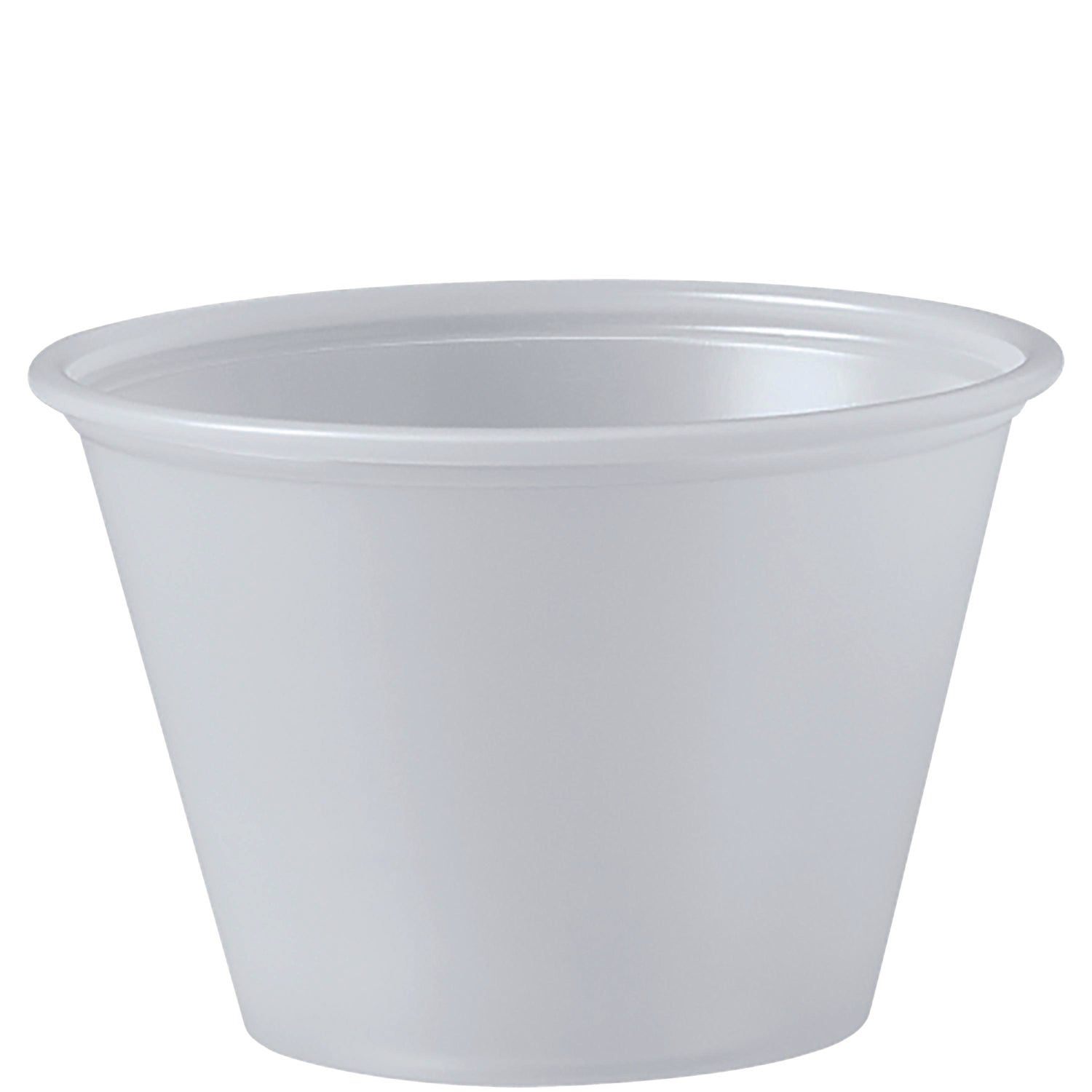 Portion Containers, 2.5 oz, Translucent, 2,500/Carton SOLO® Flipcost